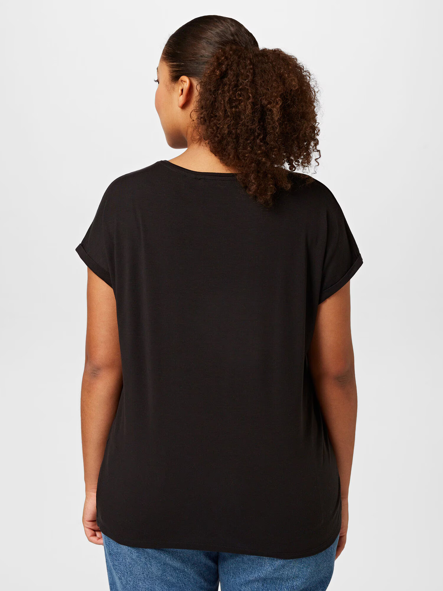 Vero Moda Curve Tricou 'Aya' negru - Pled.ro