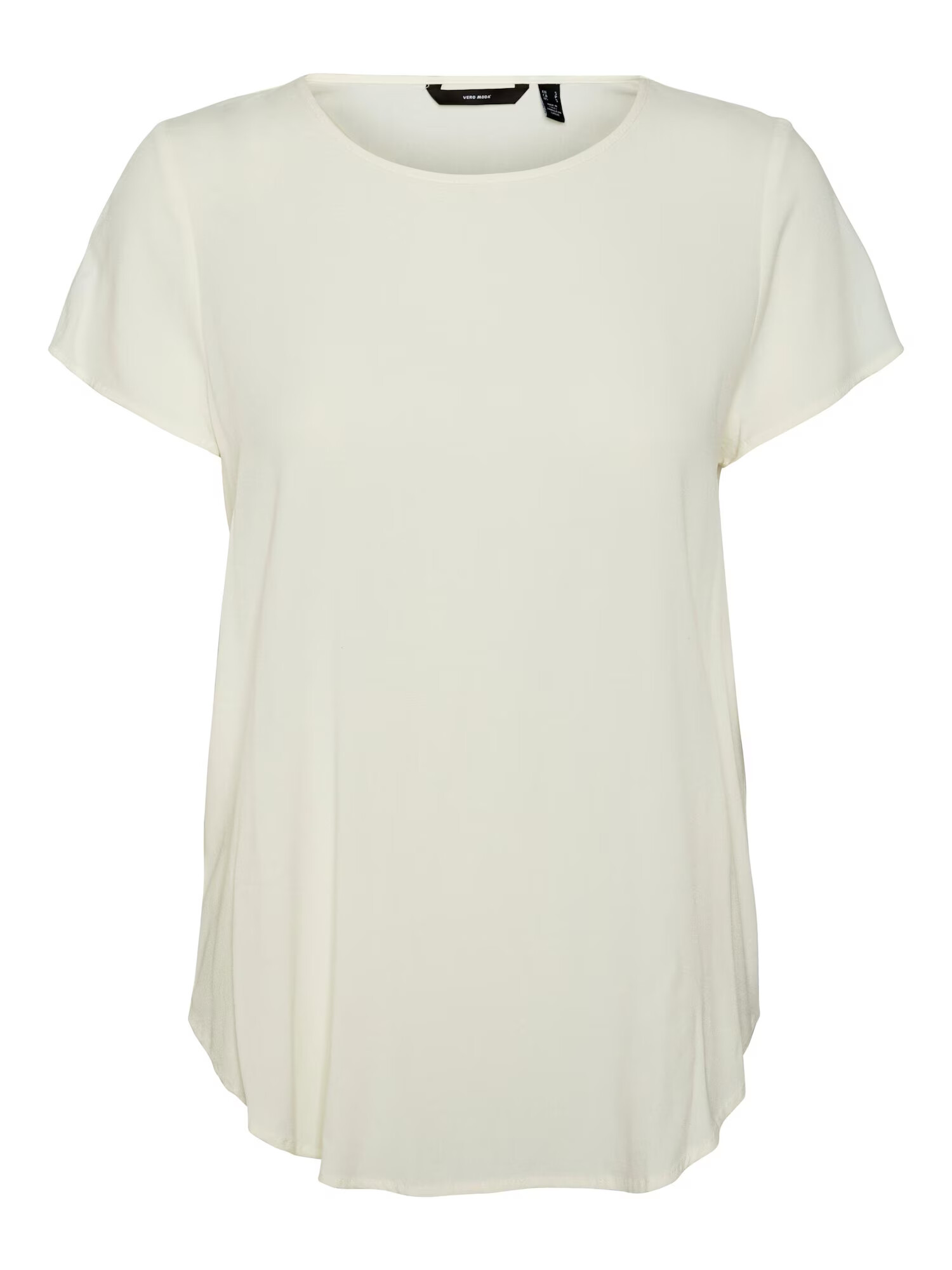 Vero Moda Curve Tricou 'Becca' alb natural - Pled.ro