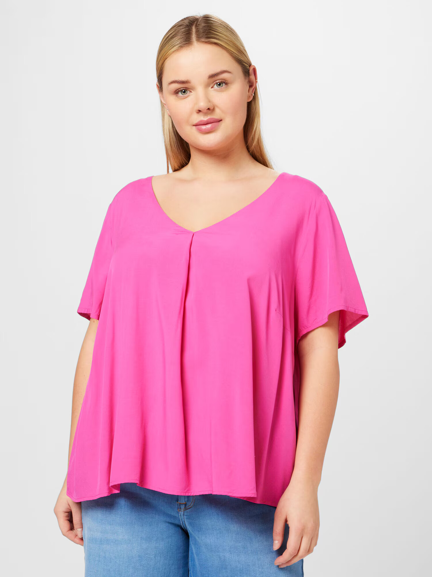 Vero Moda Curve Tricou 'BRIT' magenta - Pled.ro