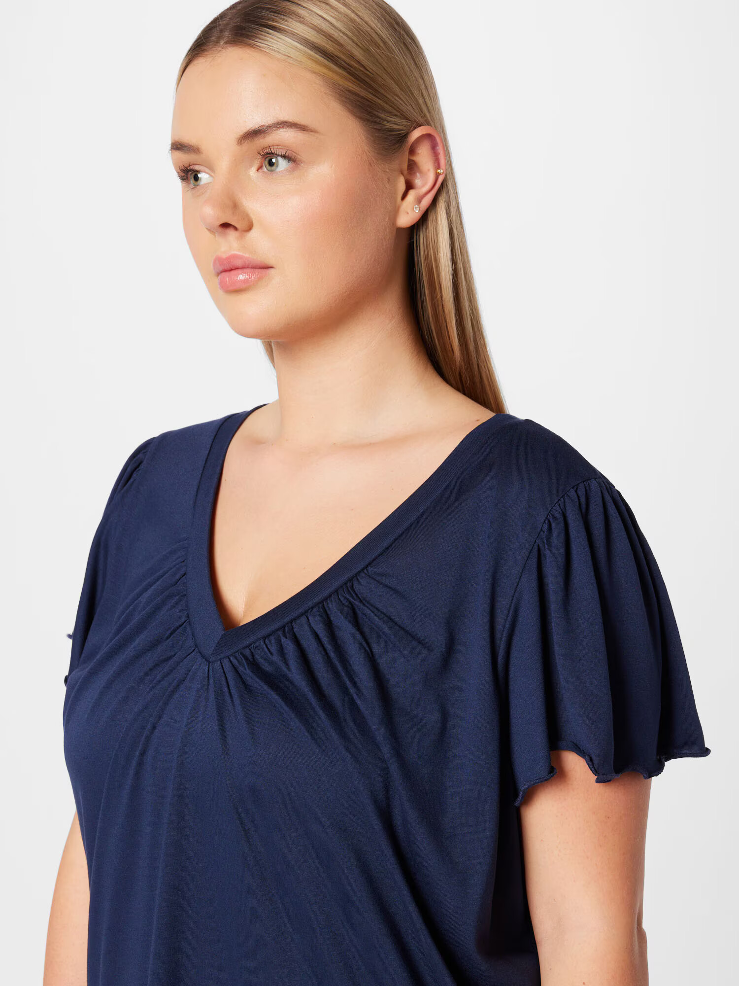 Vero Moda Curve Tricou 'CILJA' bleumarin - Pled.ro