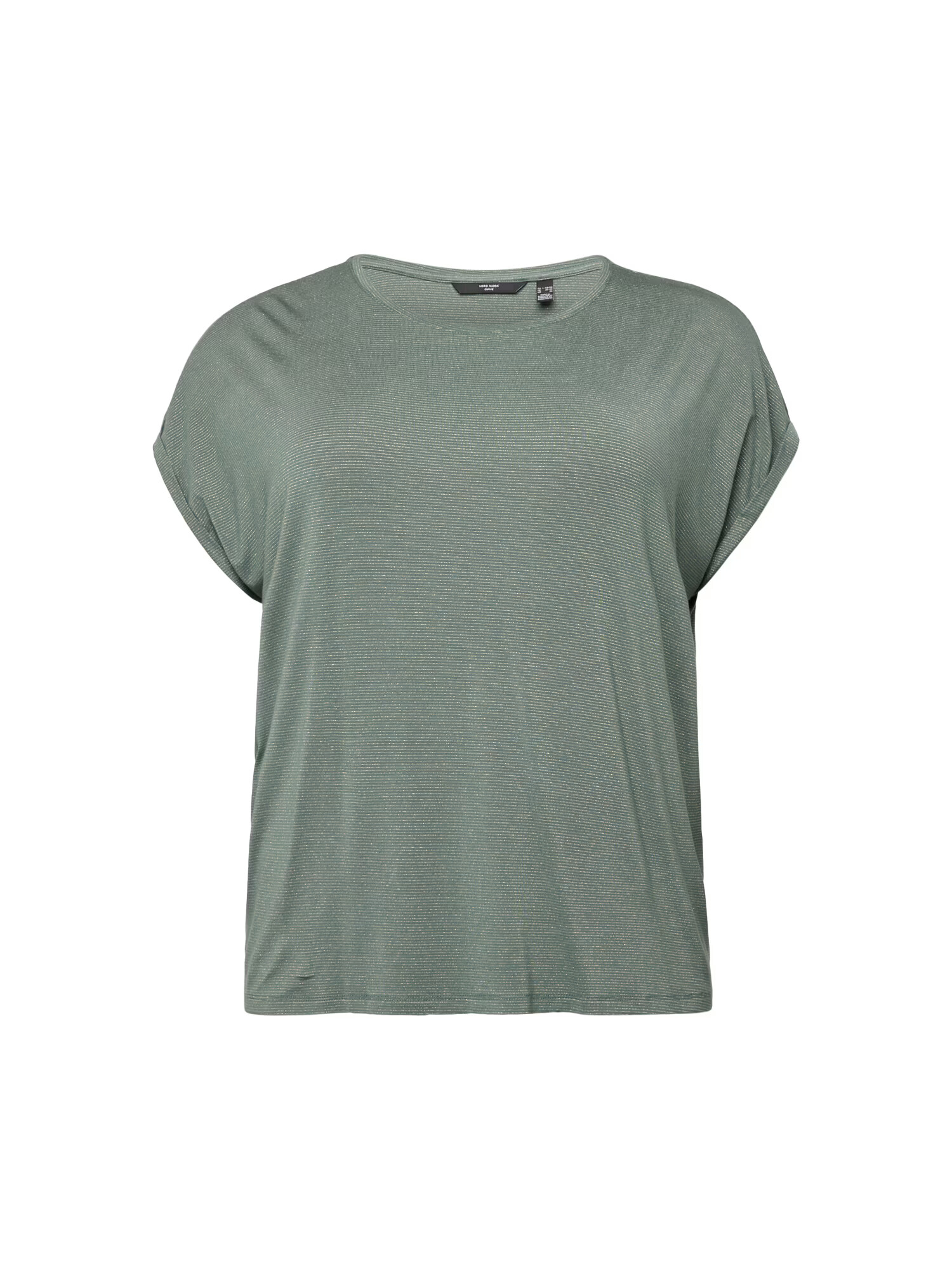 Vero Moda Curve Tricou 'LAVA' verde închis / argintiu - Pled.ro