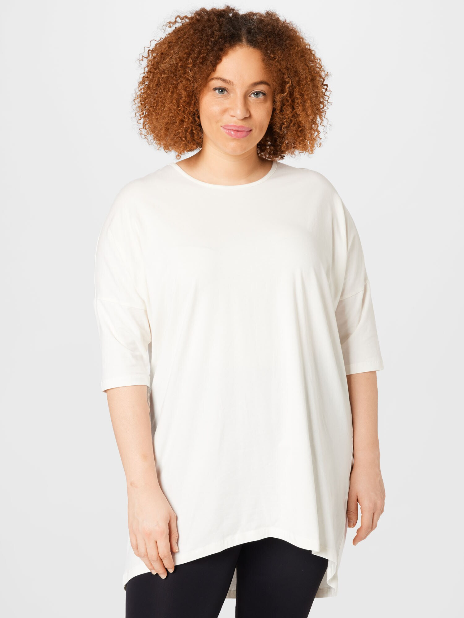 Vero Moda Curve Tricou 'Lonie' alb - Pled.ro