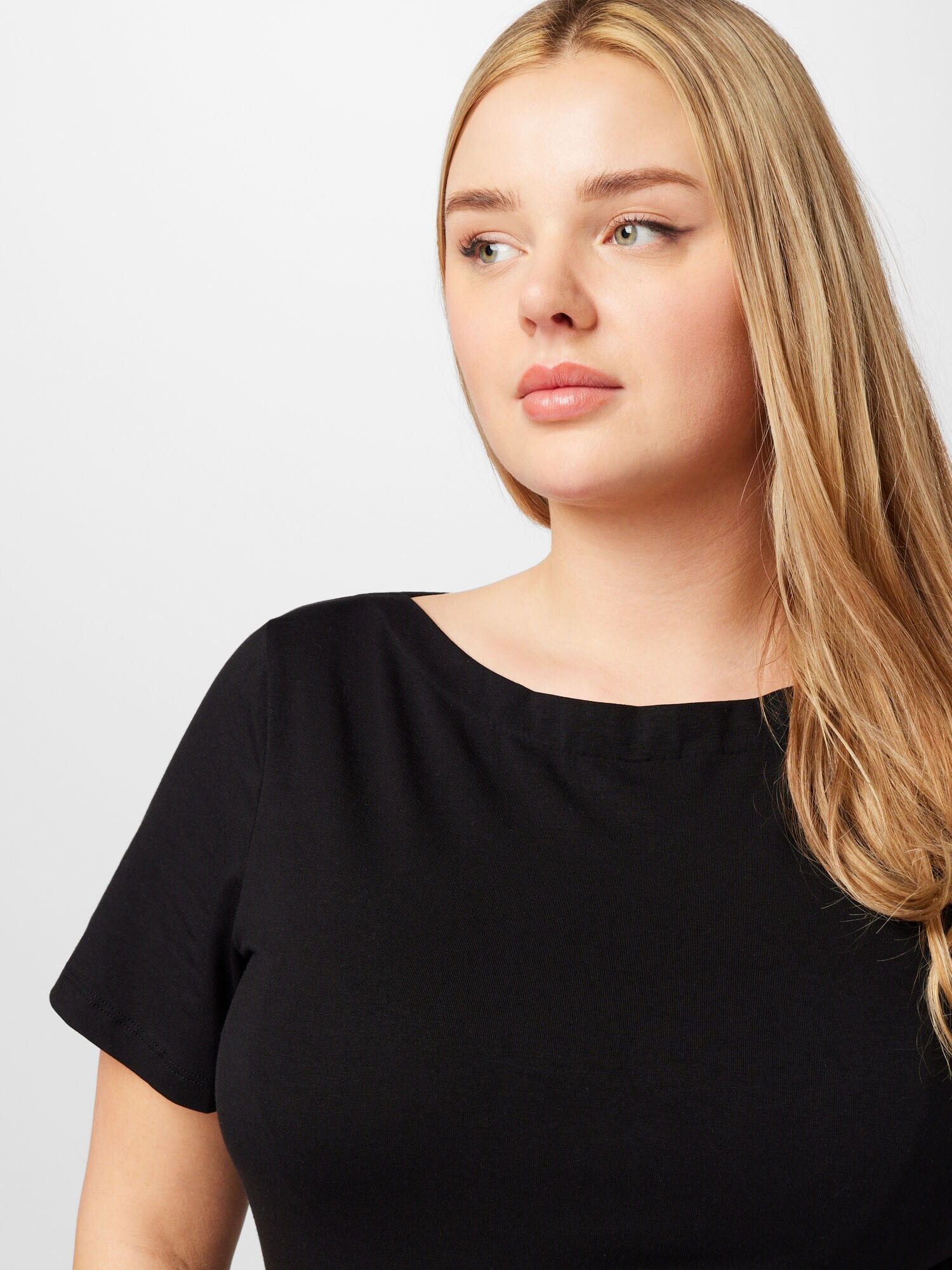 Vero Moda Curve Tricou 'Vanda' negru - Pled.ro