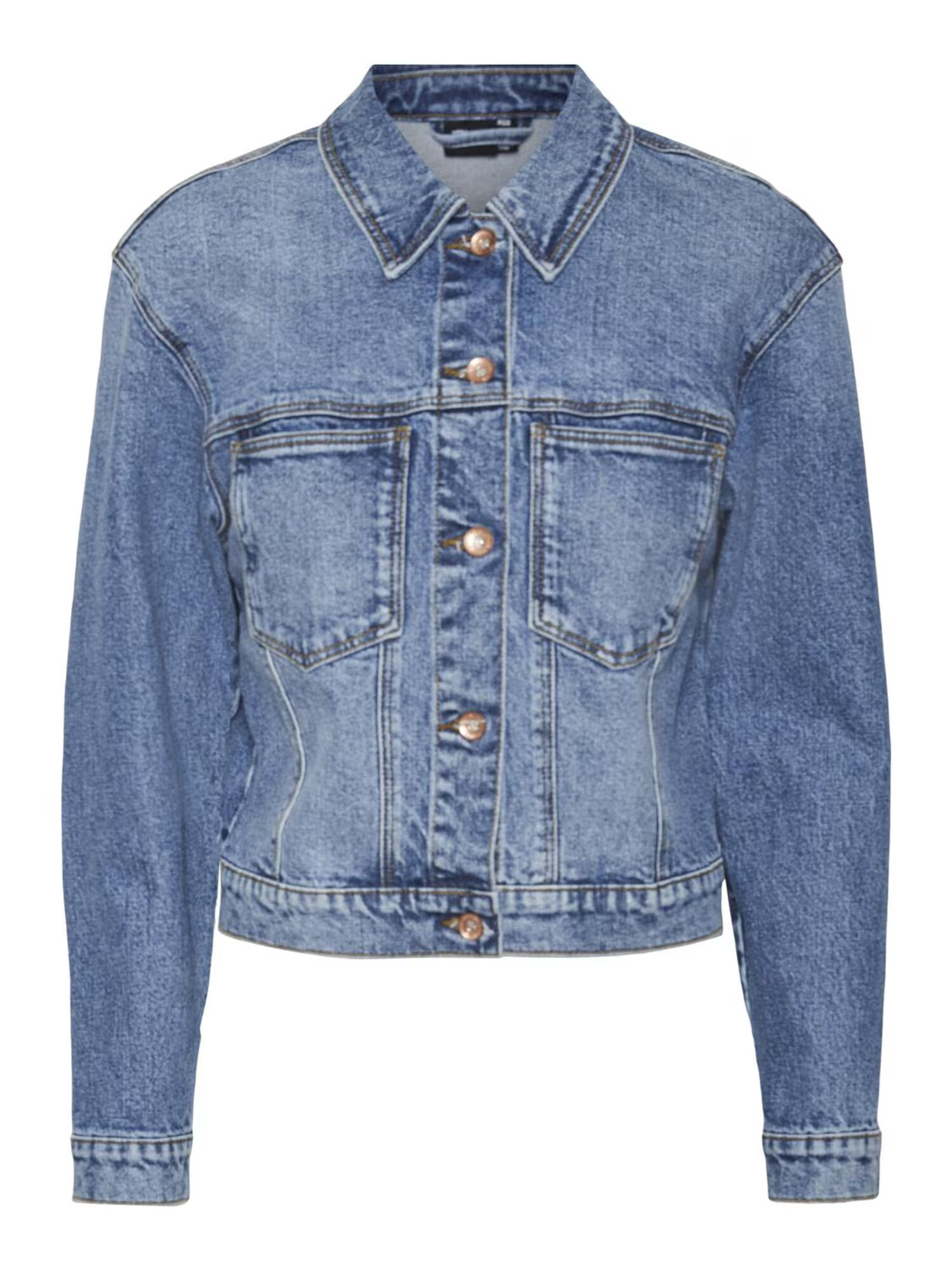 VERO MODA Geacă de primăvară-toamnă 'Brenda' albastru denim - Pled.ro