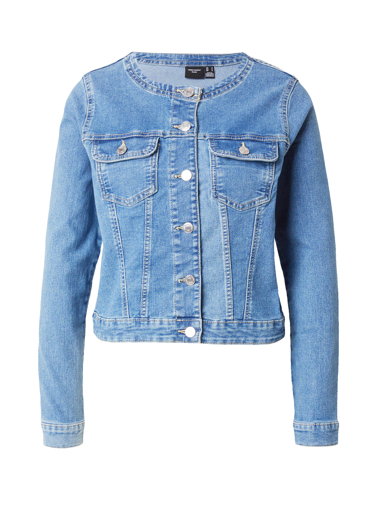 VERO MODA Geacă de primăvară-toamnă 'CATH' albastru denim - Pled.ro