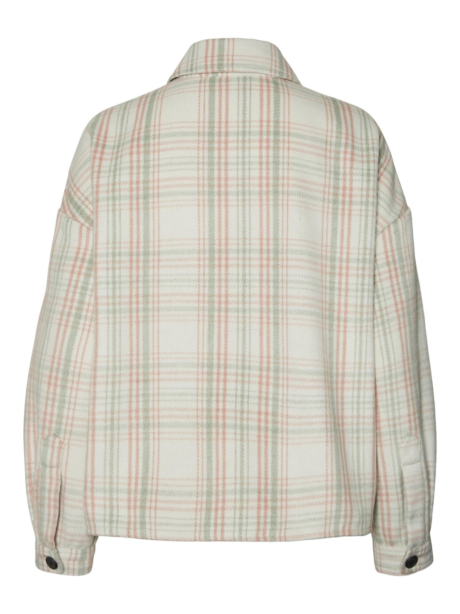 VERO MODA Geacă de primăvară-toamnă 'Nelly' crem / verde pastel / roz - Pled.ro