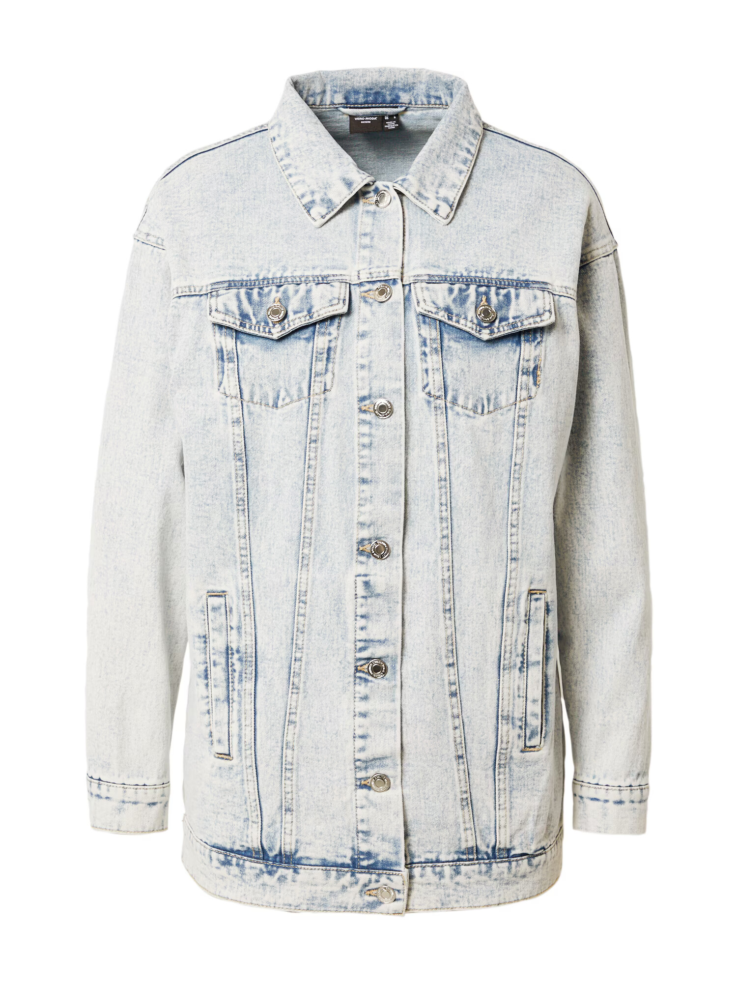 VERO MODA Geacă de primăvară-toamnă 'OLIVIA' albastru denim - Pled.ro