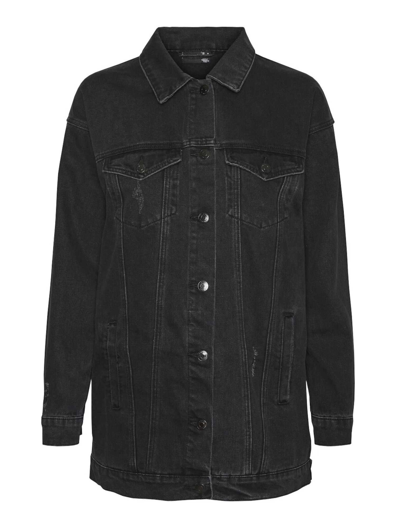 VERO MODA Geacă de primăvară-toamnă 'Olivia' negru denim - Pled.ro