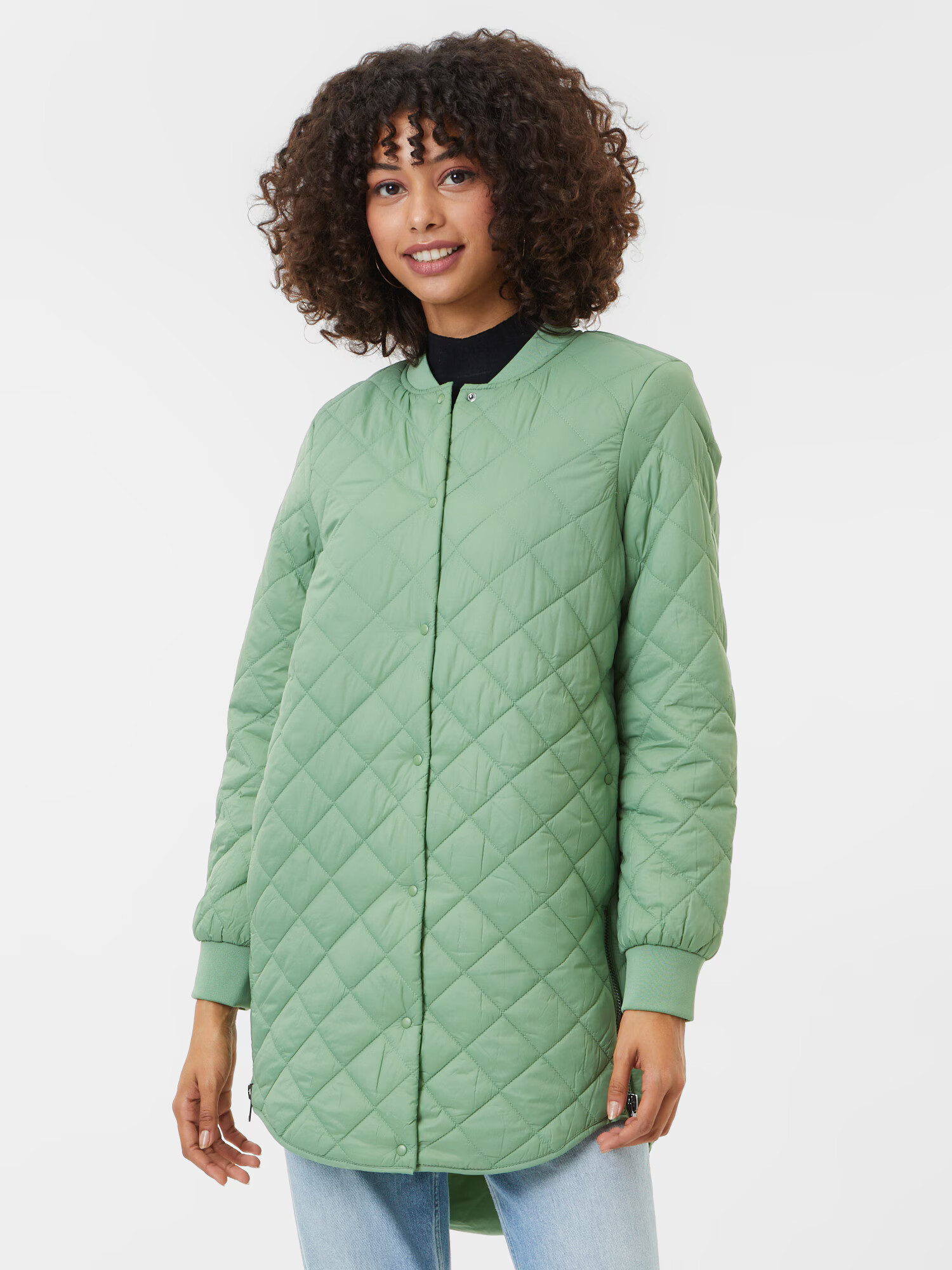 VERO MODA Geacă de primăvară-toamnă verde - Pled.ro