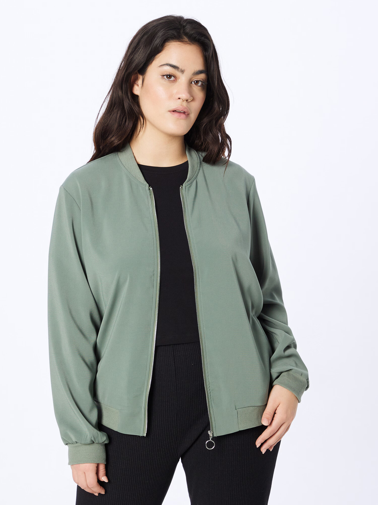 VERO MODA Geacă de primăvară-toamnă verde - Pled.ro