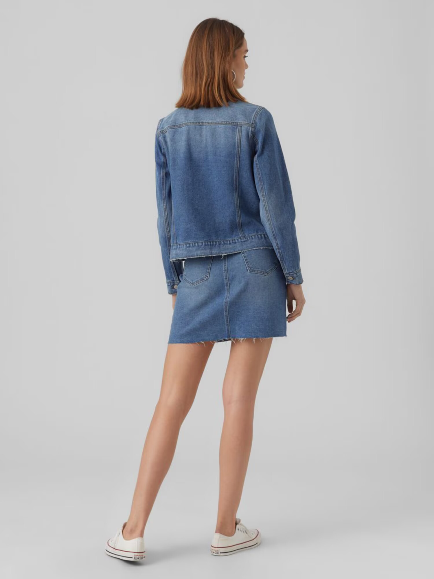 VERO MODA Geacă de primăvară-toamnă 'Zorica' albastru denim - Pled.ro