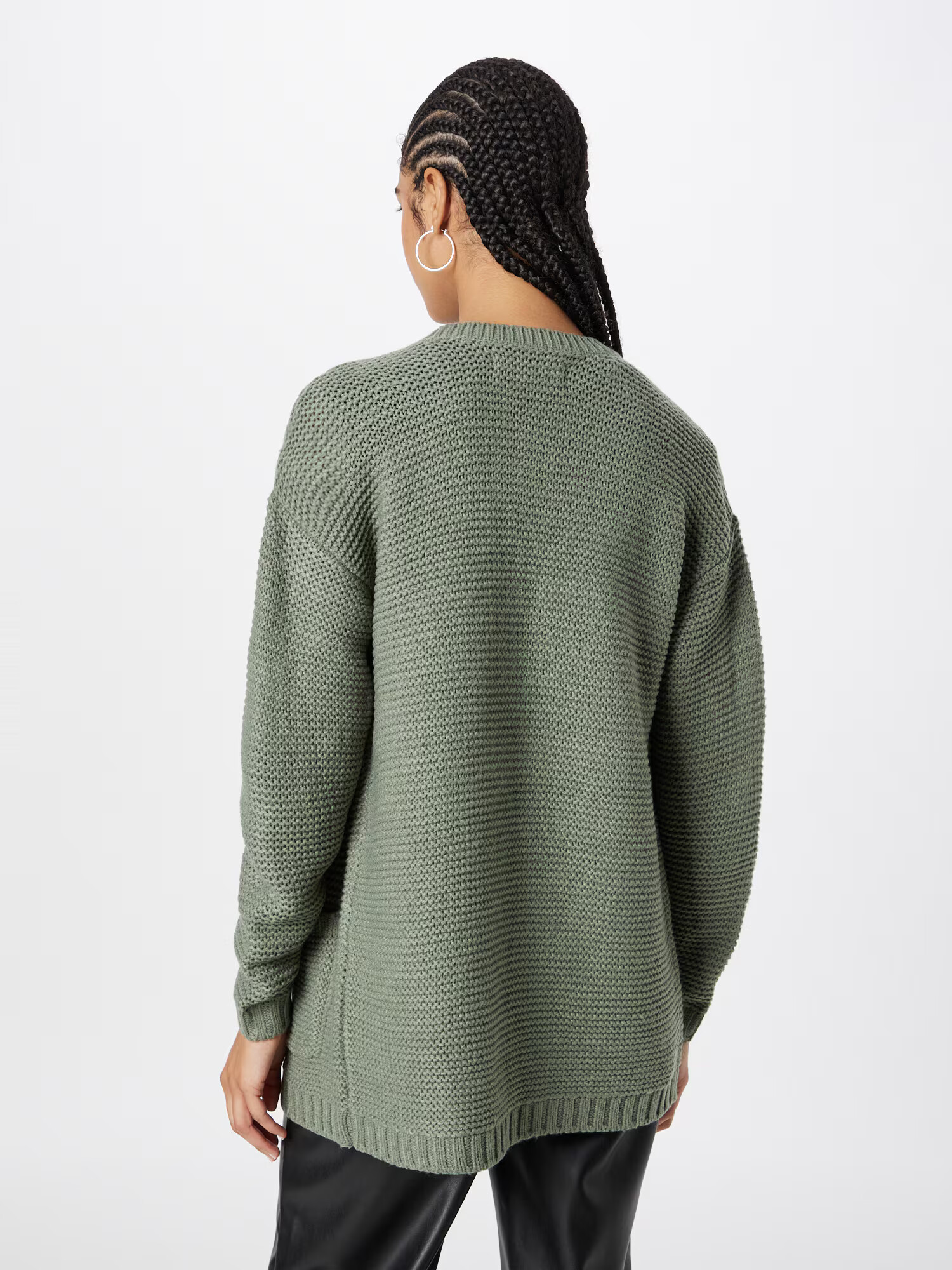 VERO MODA Geacă tricotată verde kiwi - Pled.ro