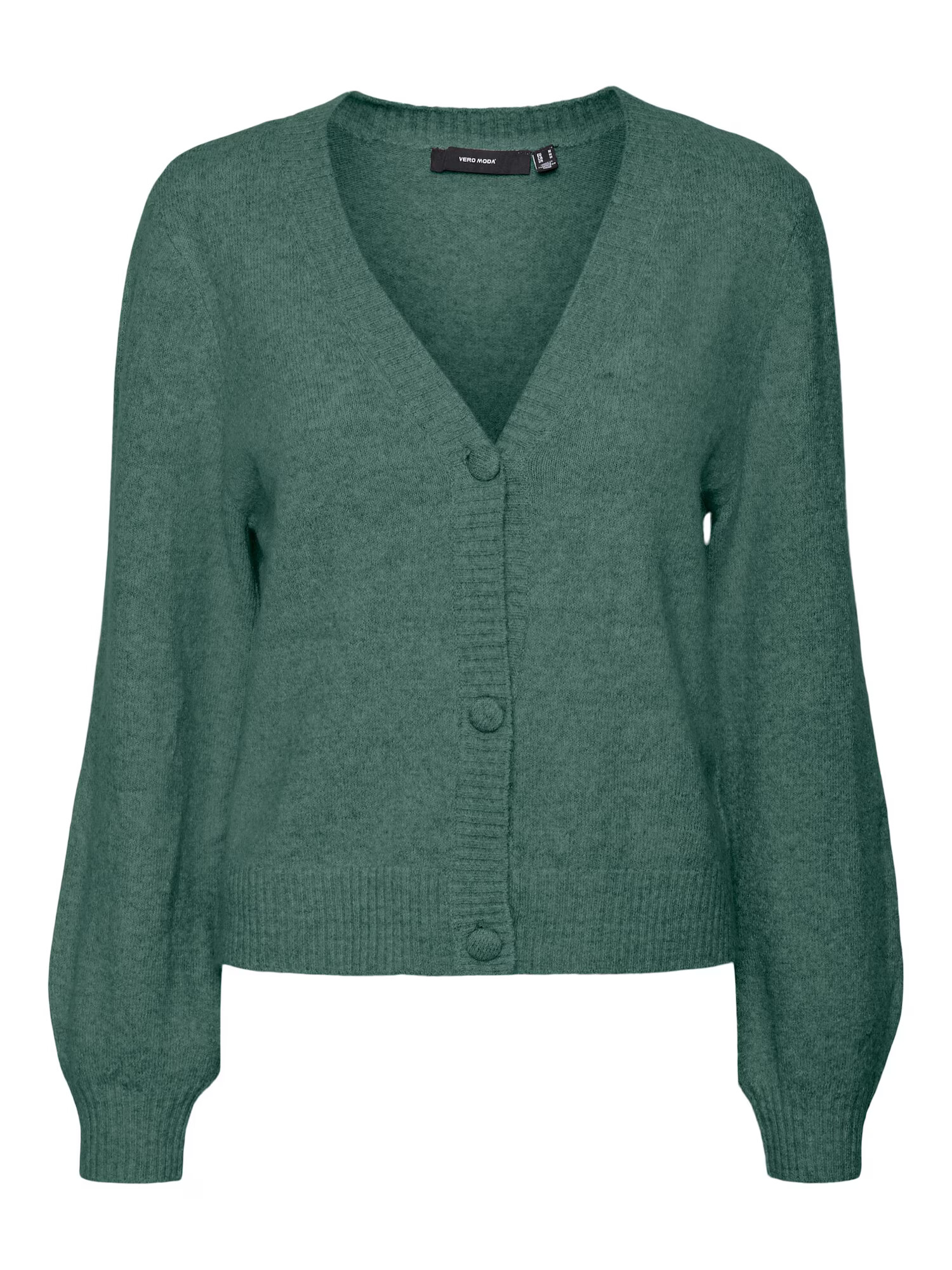 VERO MODA Geacă tricotată verde pin - Pled.ro