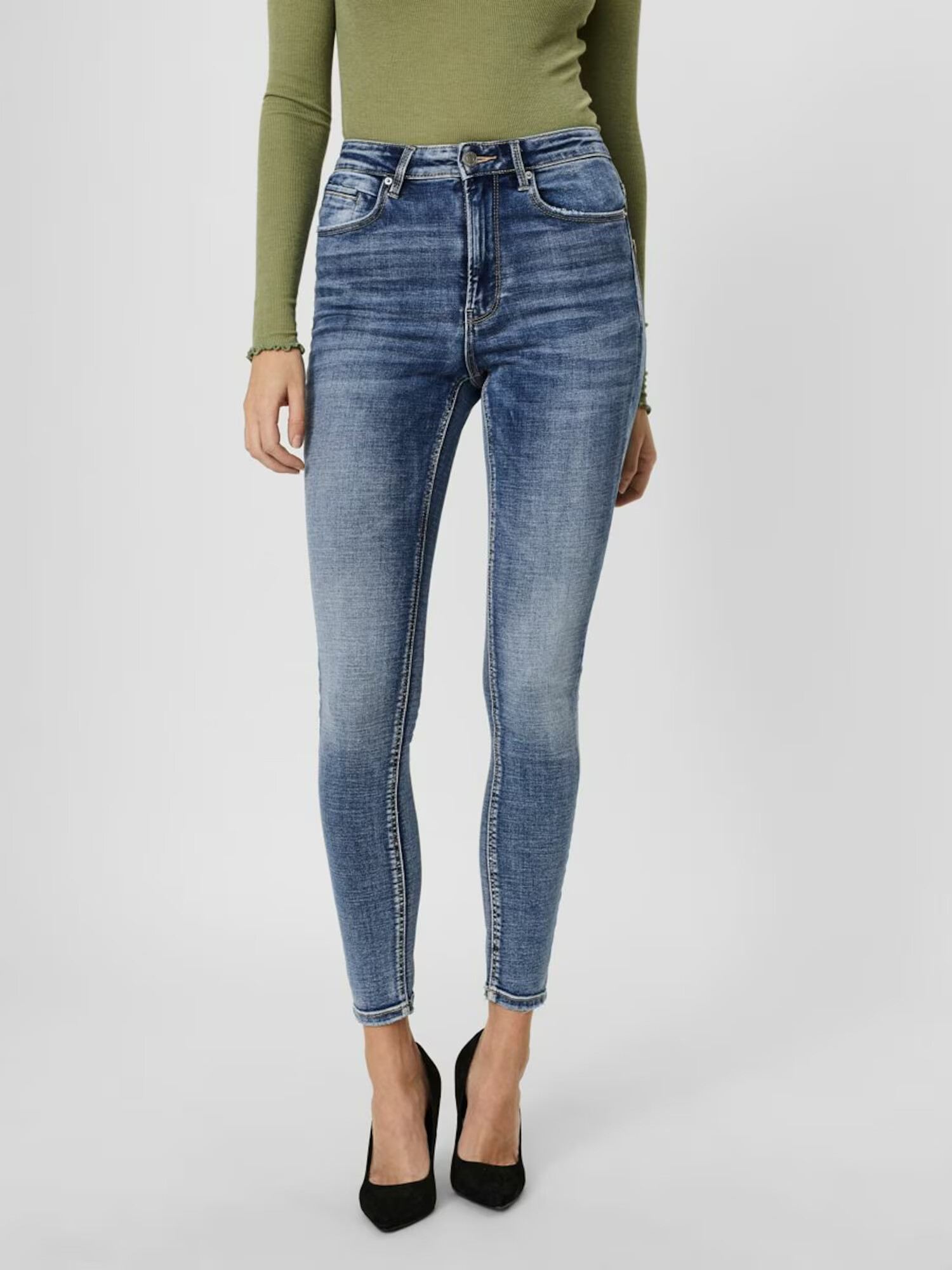 VERO MODA Jeans albastru - Pled.ro