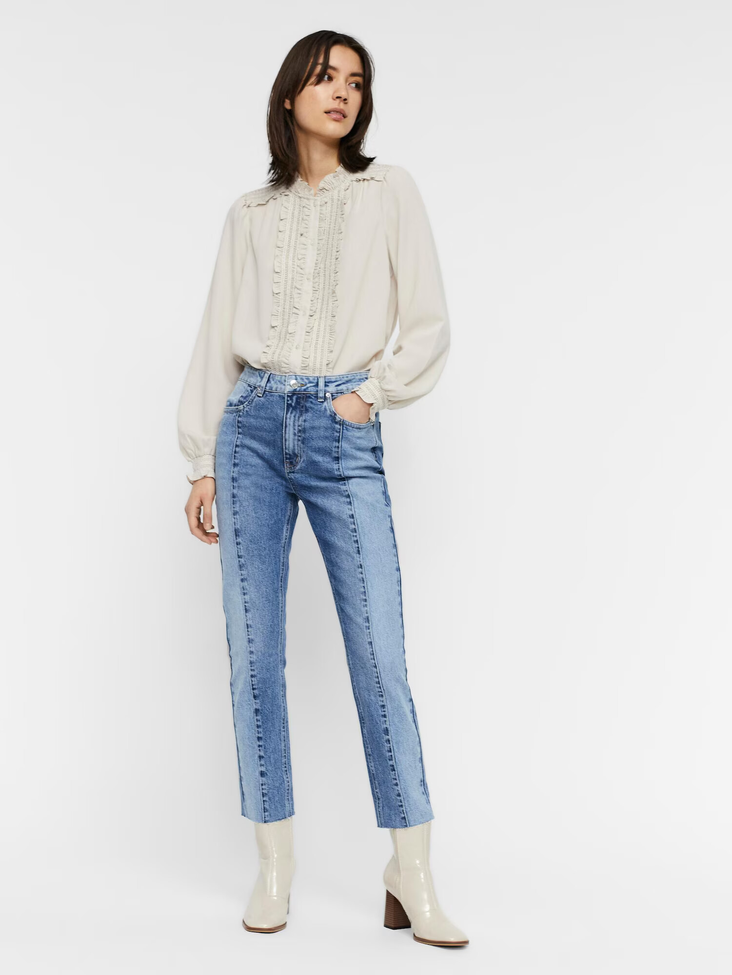 VERO MODA Jeans albastru denim - Pled.ro