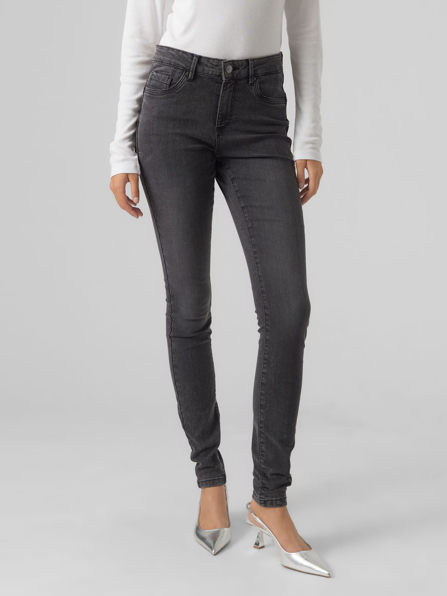 VERO MODA Jeans 'ALIA' gri denim - Pled.ro