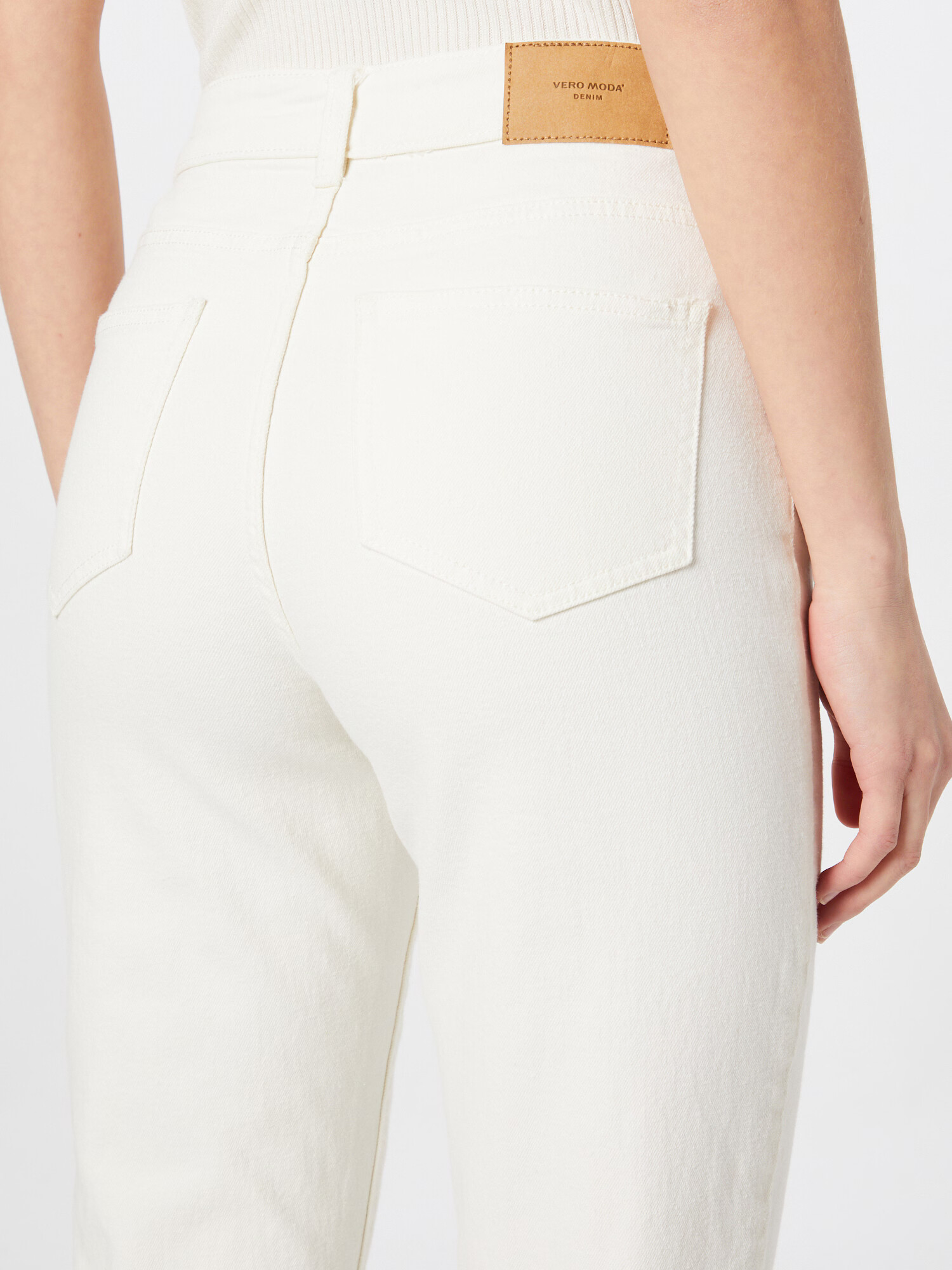 VERO MODA Jeans 'Brenda' alb denim - Pled.ro