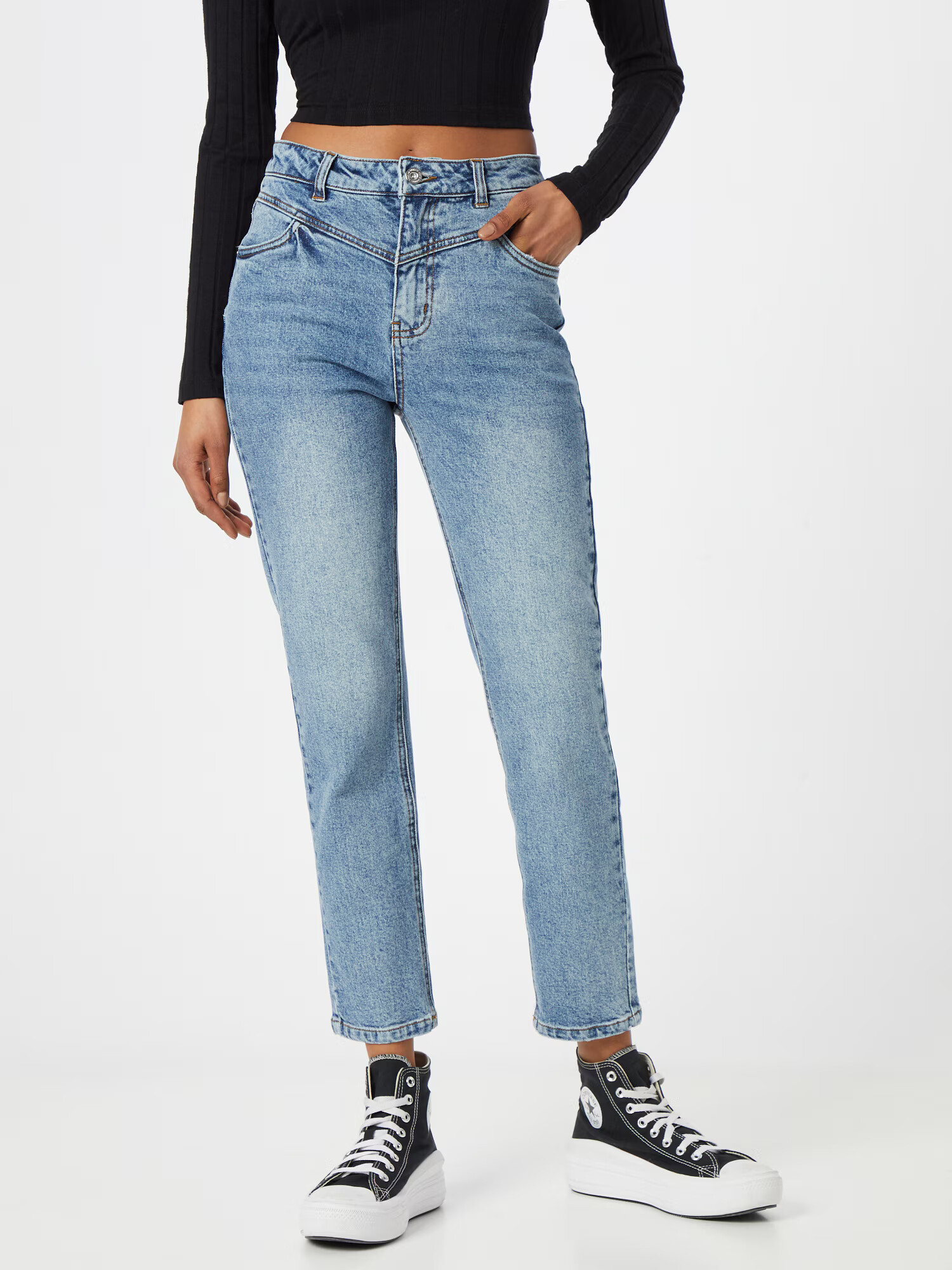 VERO MODA Jeans 'BRENDA' albastru denim - Pled.ro