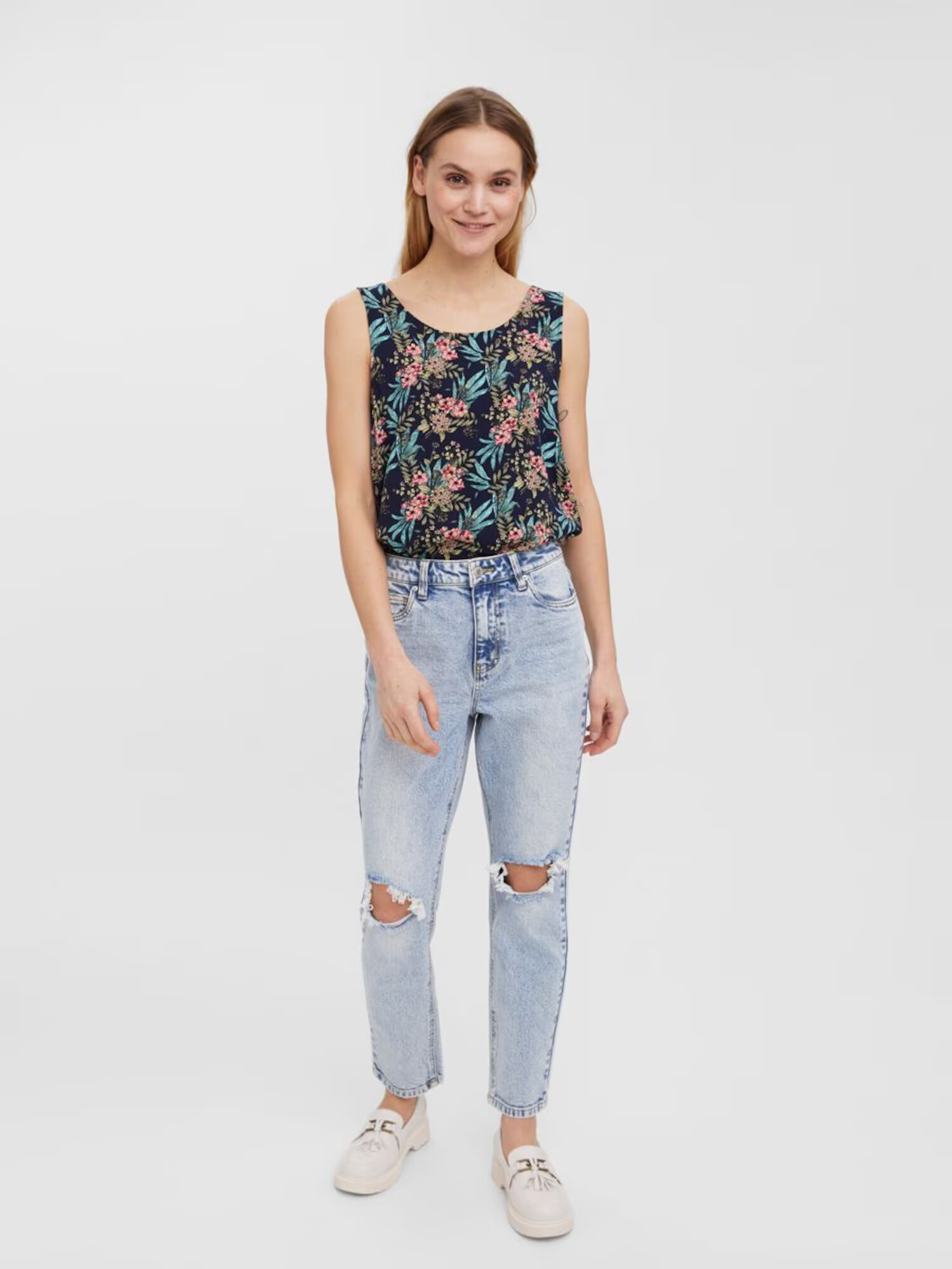 VERO MODA Jeans 'Brenda' albastru denim - Pled.ro