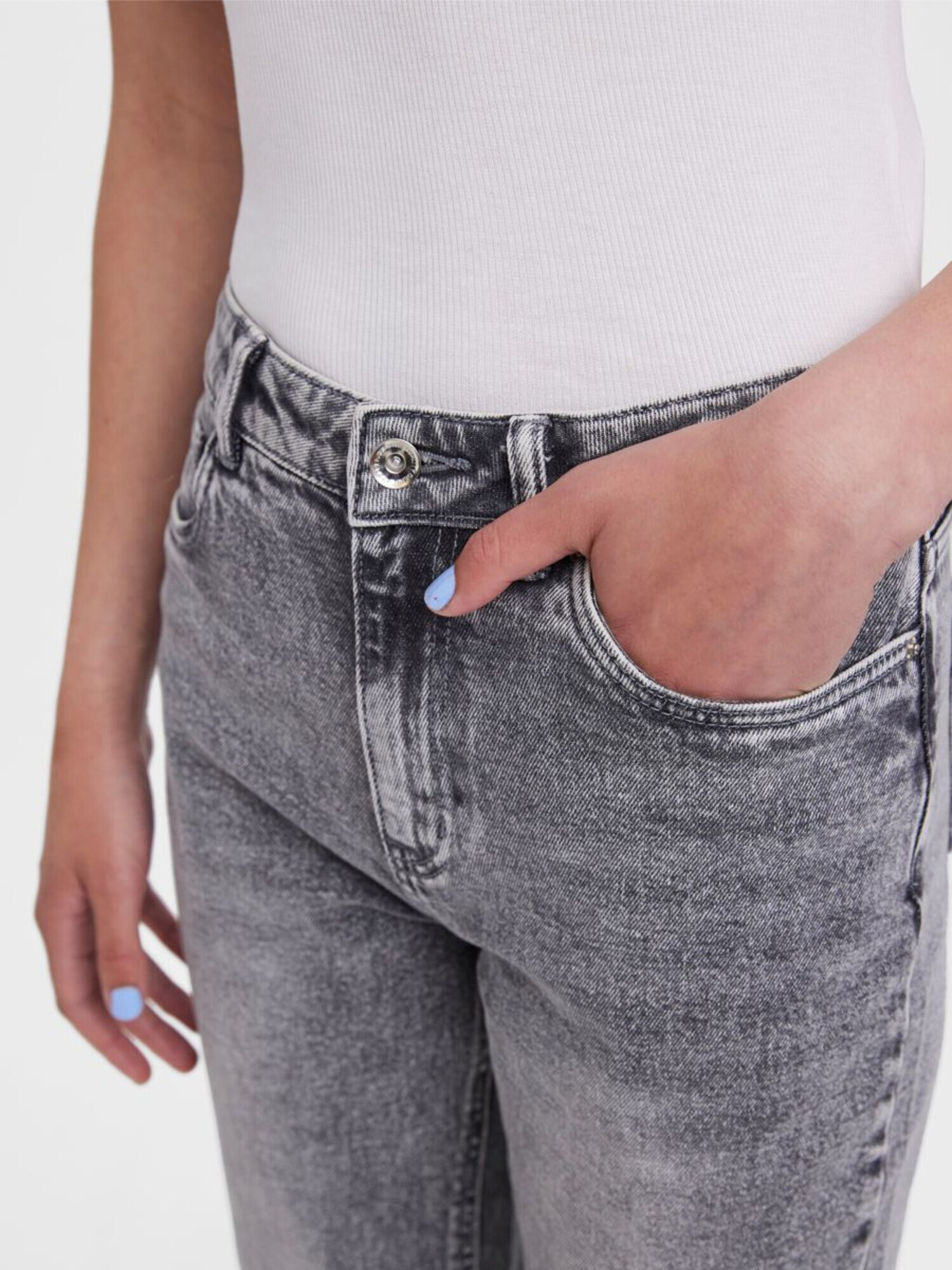 VERO MODA Jeans 'Brenda' gri denim - Pled.ro