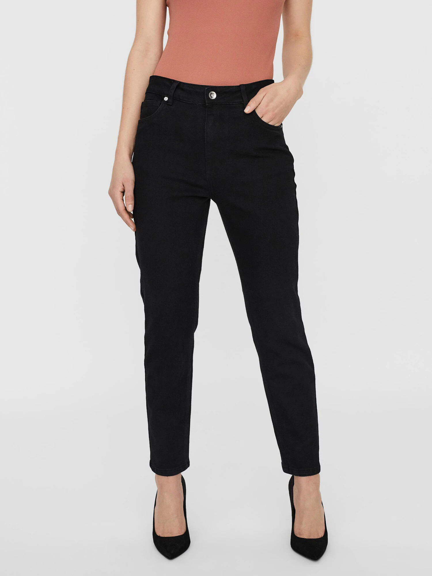 VERO MODA Jeans 'Brenda' negru denim - Pled.ro