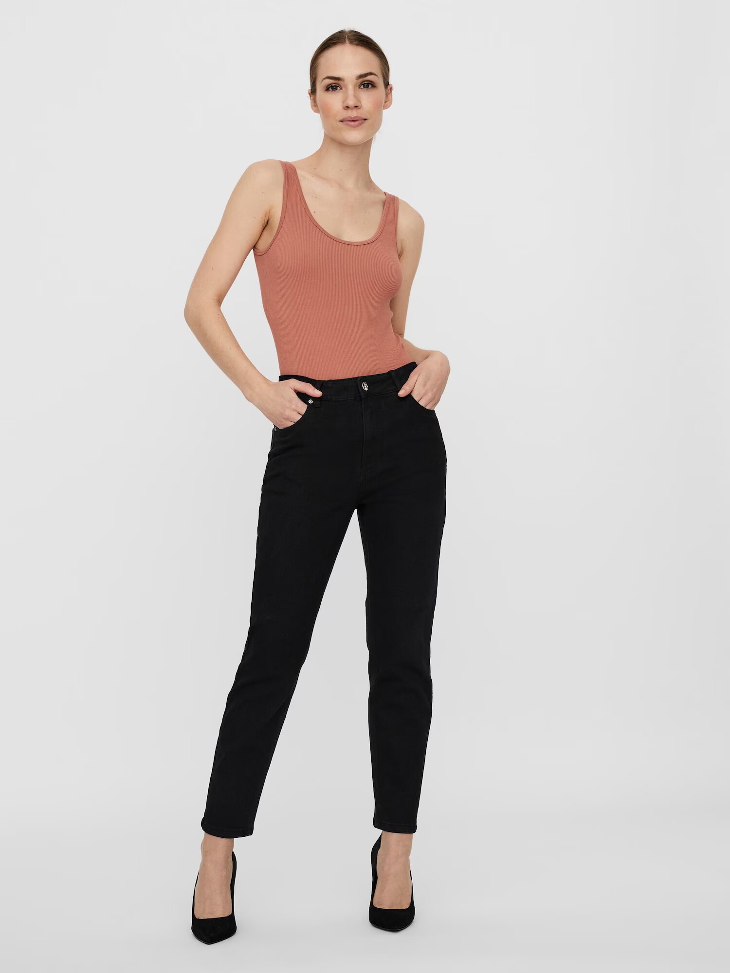 VERO MODA Jeans 'Brenda' negru denim - Pled.ro