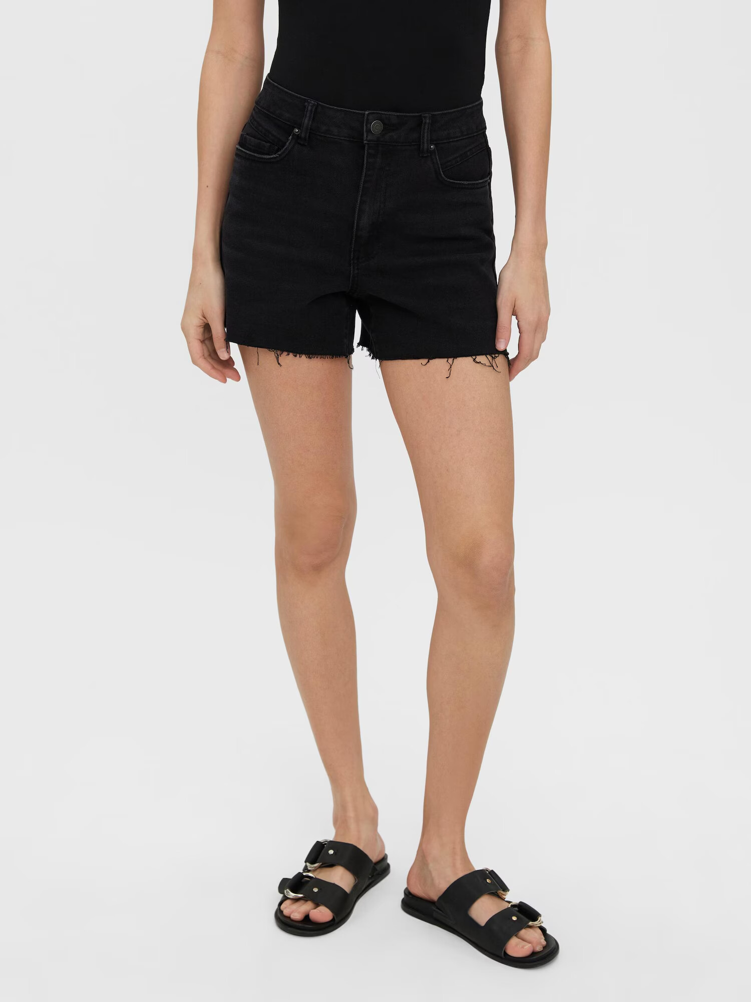 VERO MODA Jeans 'Brenda' negru denim - Pled.ro