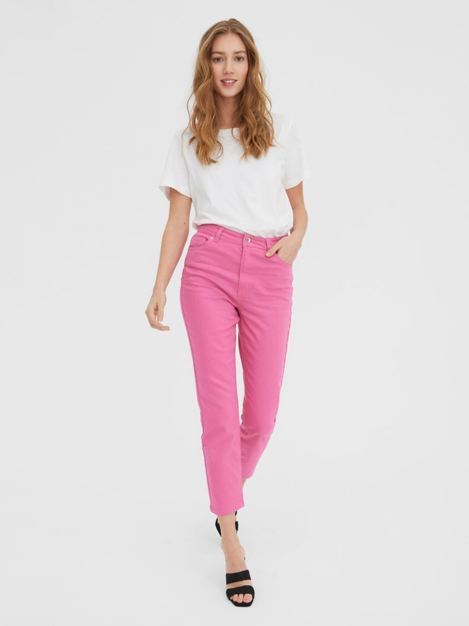 VERO MODA Jeans 'Brenda' roz - Pled.ro