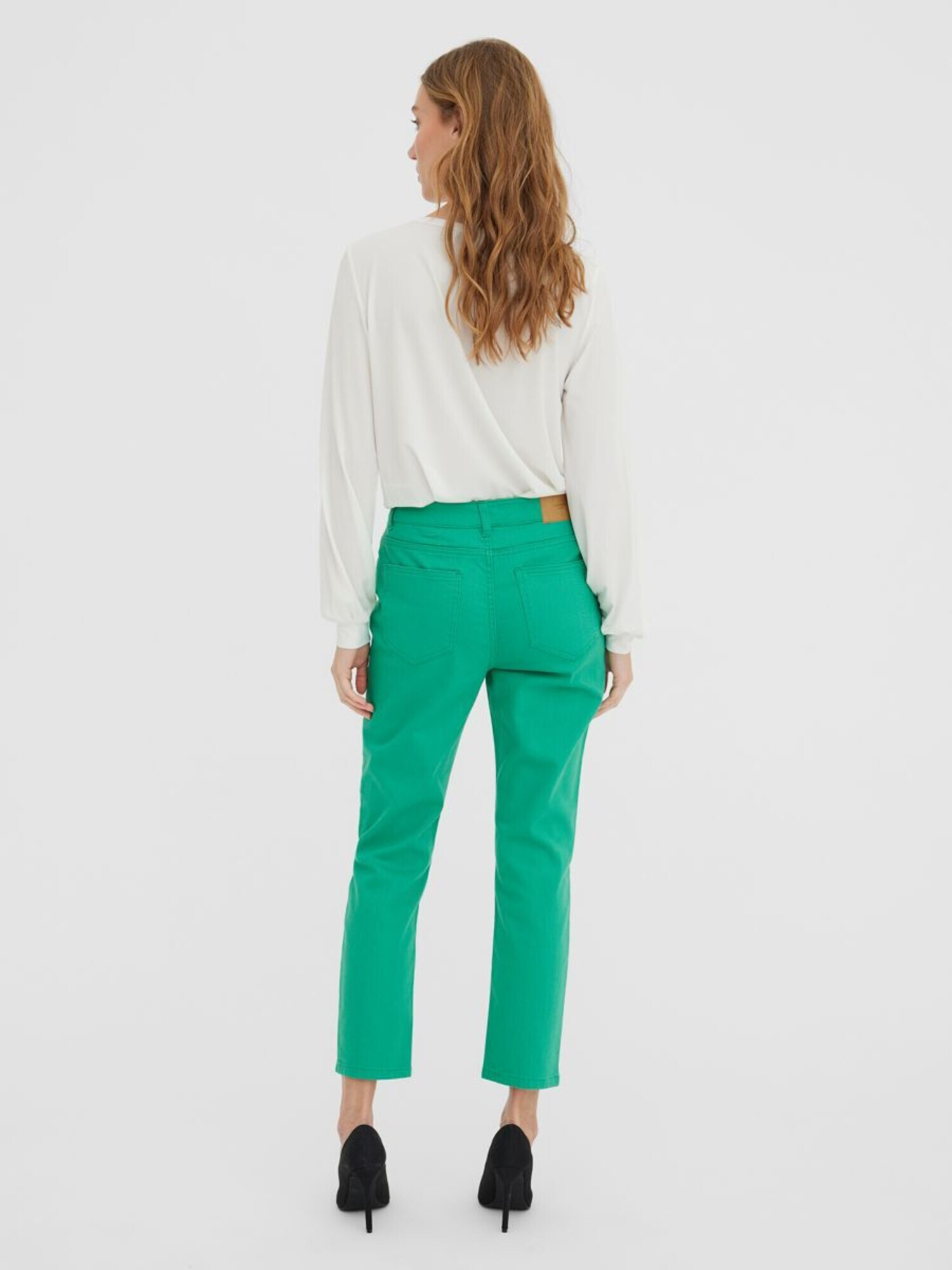 VERO MODA Jeans 'Brenda' verde - Pled.ro