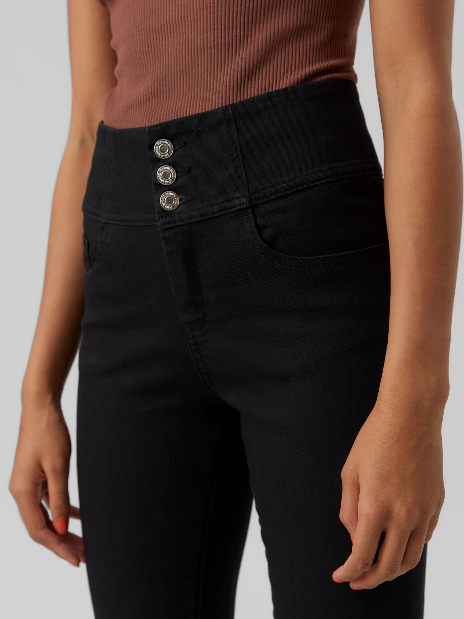 VERO MODA Jeans 'DONNA' negru denim - Pled.ro