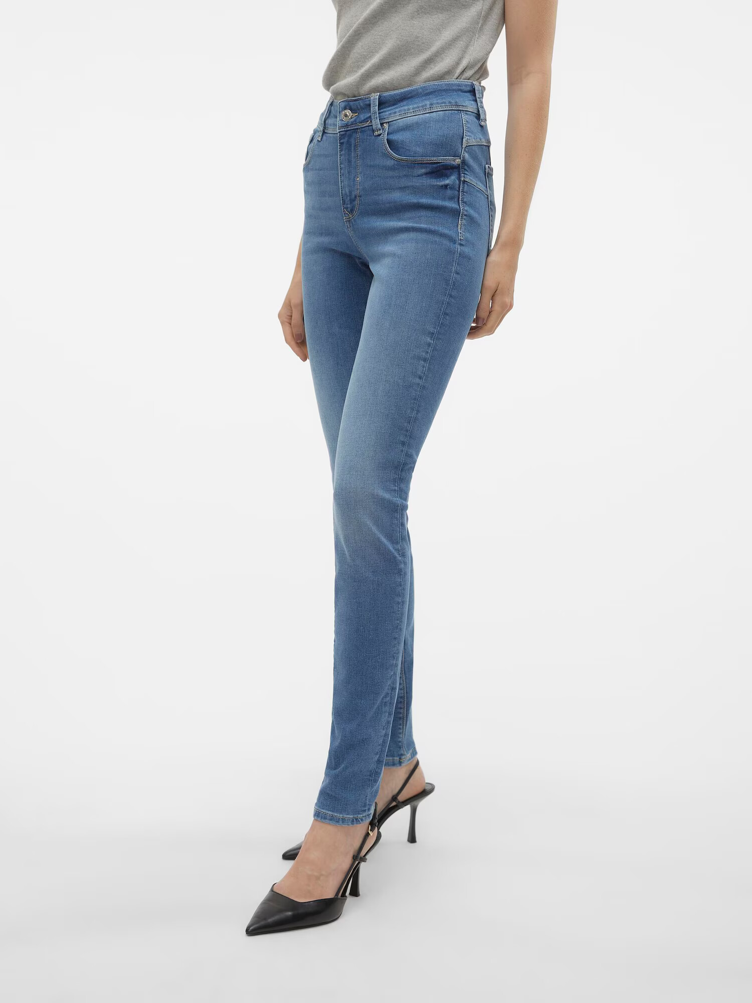 VERO MODA Jeans 'Embrace' albastru denim - Pled.ro