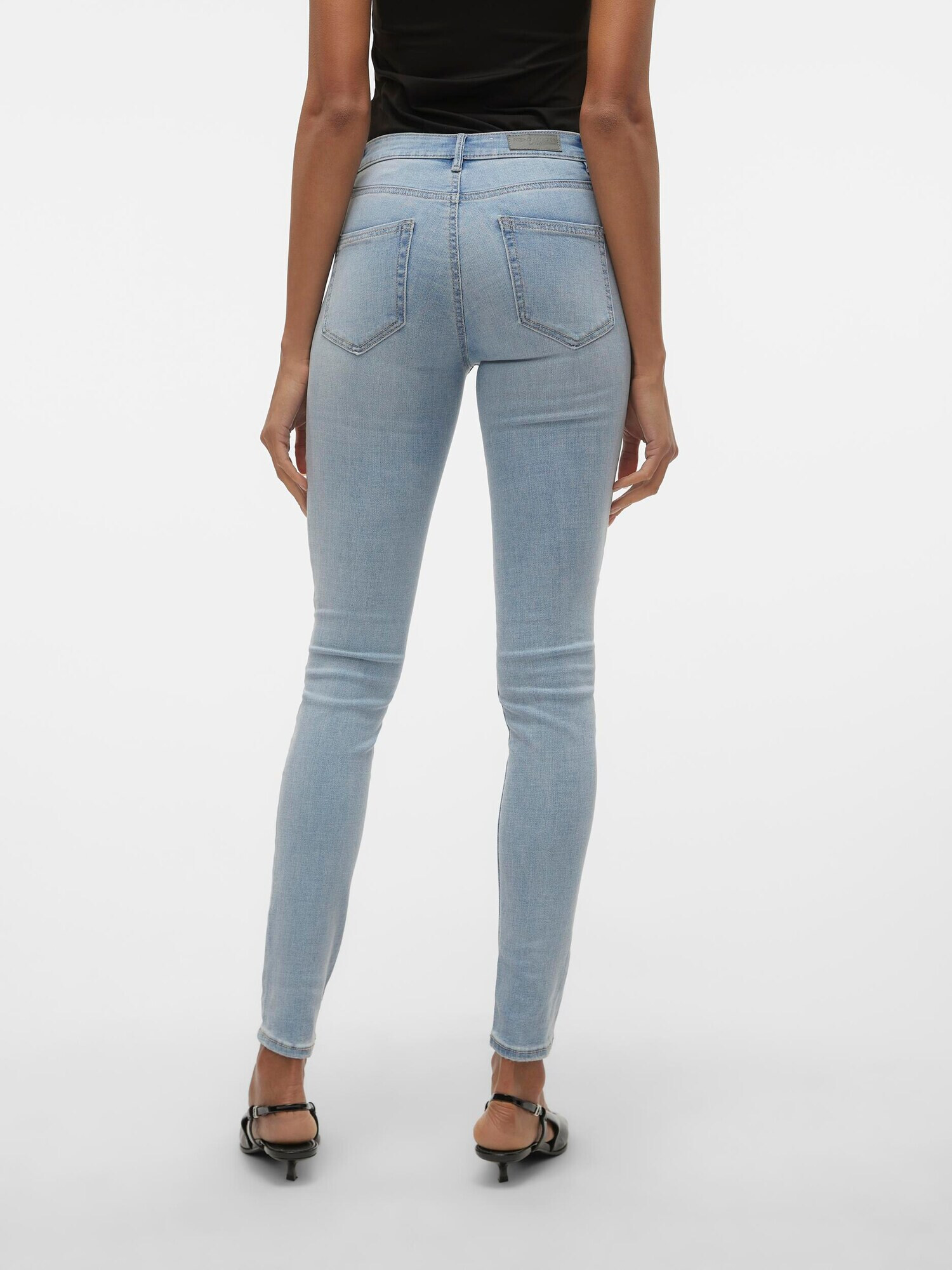 VERO MODA Jeans 'Flash' albastru deschis - Pled.ro