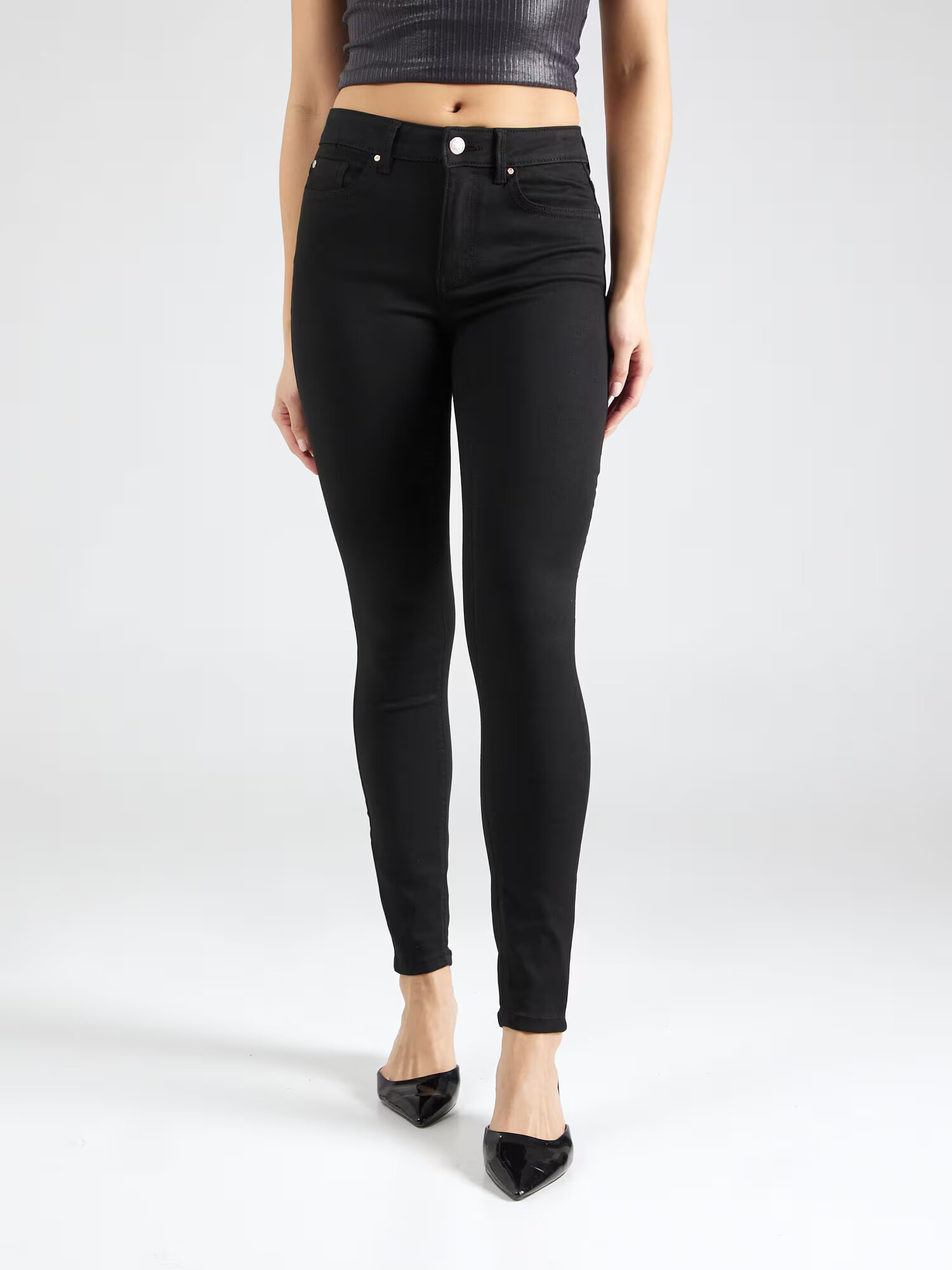 VERO MODA Jeans 'FLASH' negru - Pled.ro