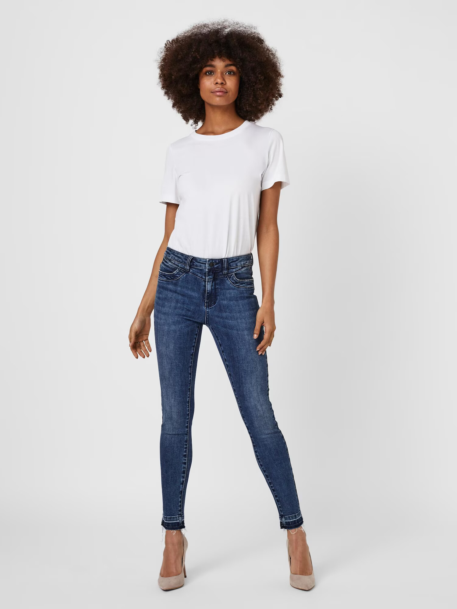 VERO MODA Jeans 'Hanna' albastru - Pled.ro