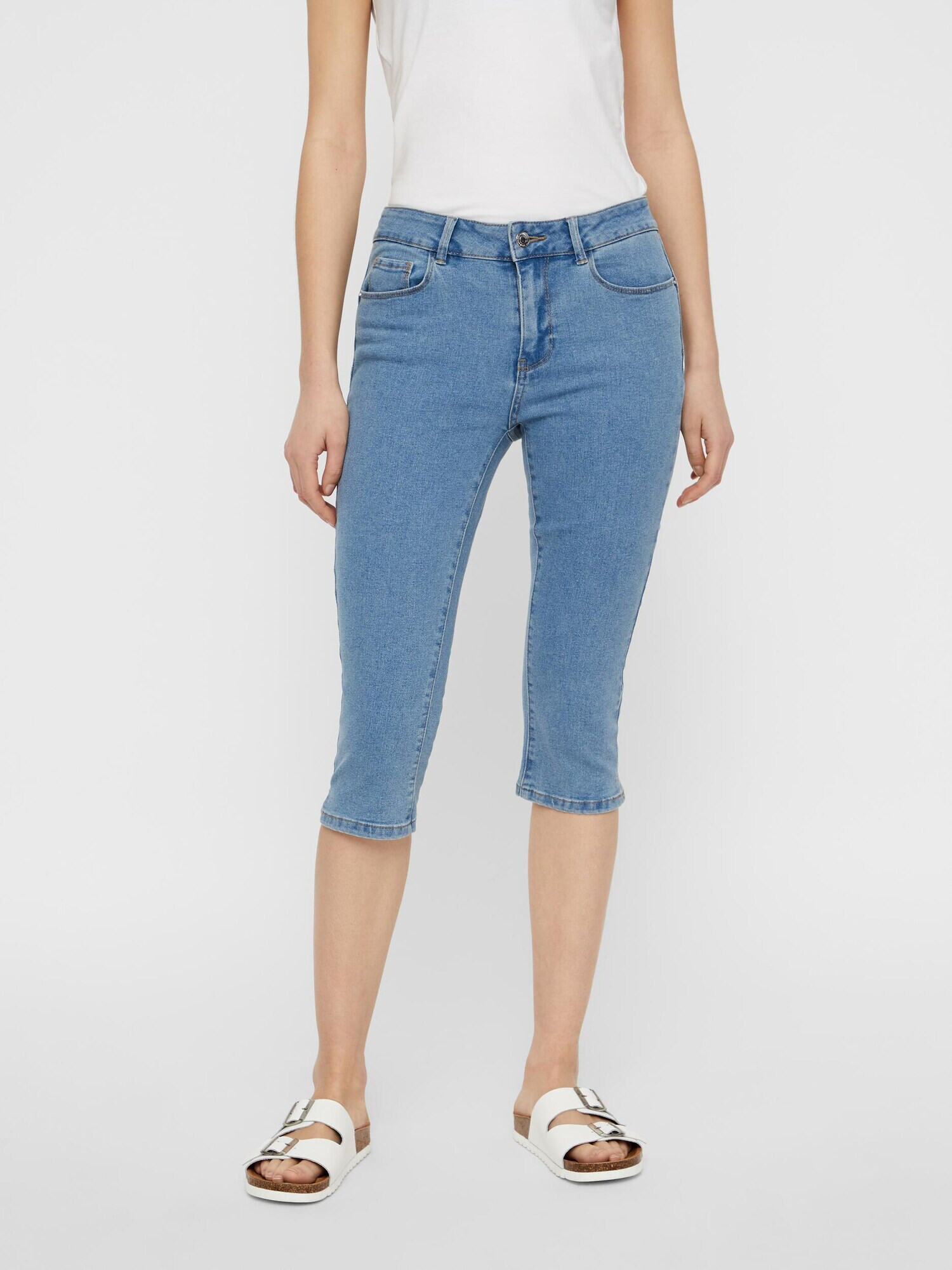 VERO MODA Jeans 'Hot Seven' albastru denim - Pled.ro