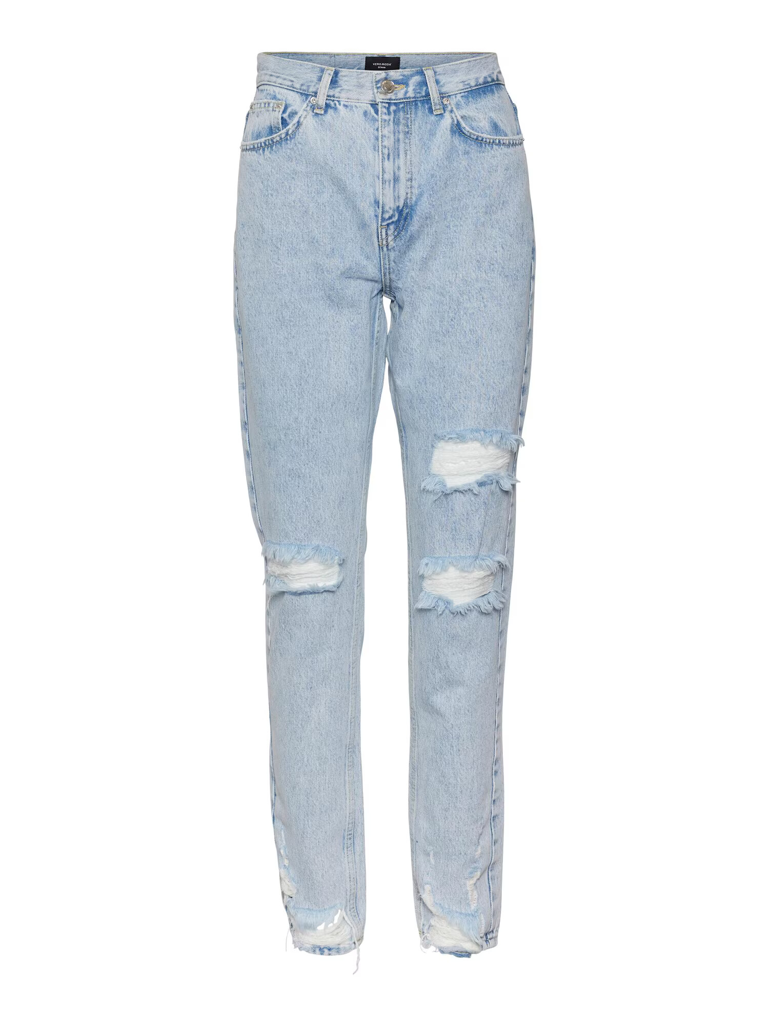 VERO MODA Jeans 'JOANA' albastru denim / maro - Pled.ro