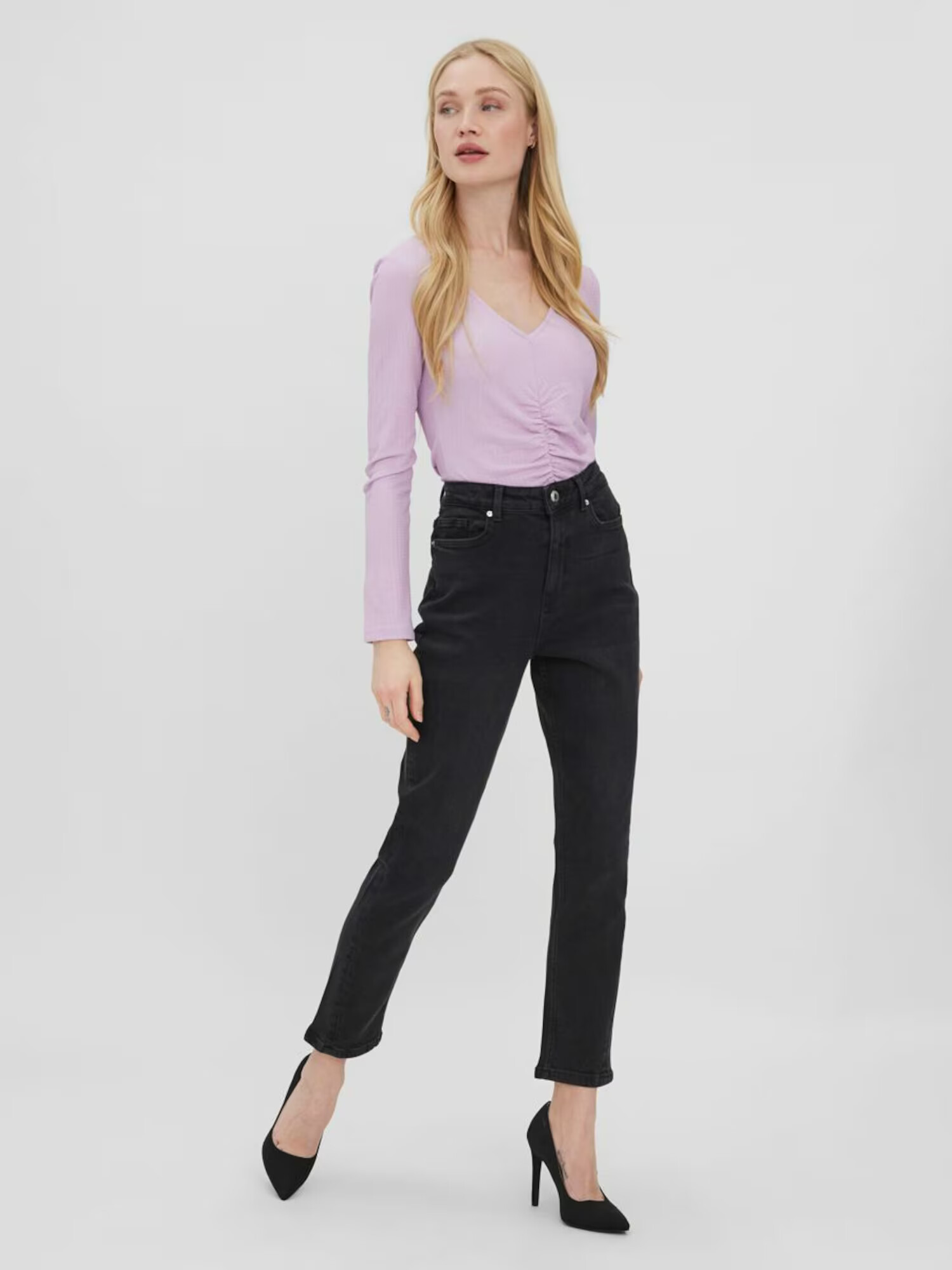 VERO MODA Jeans 'Joline' negru - Pled.ro