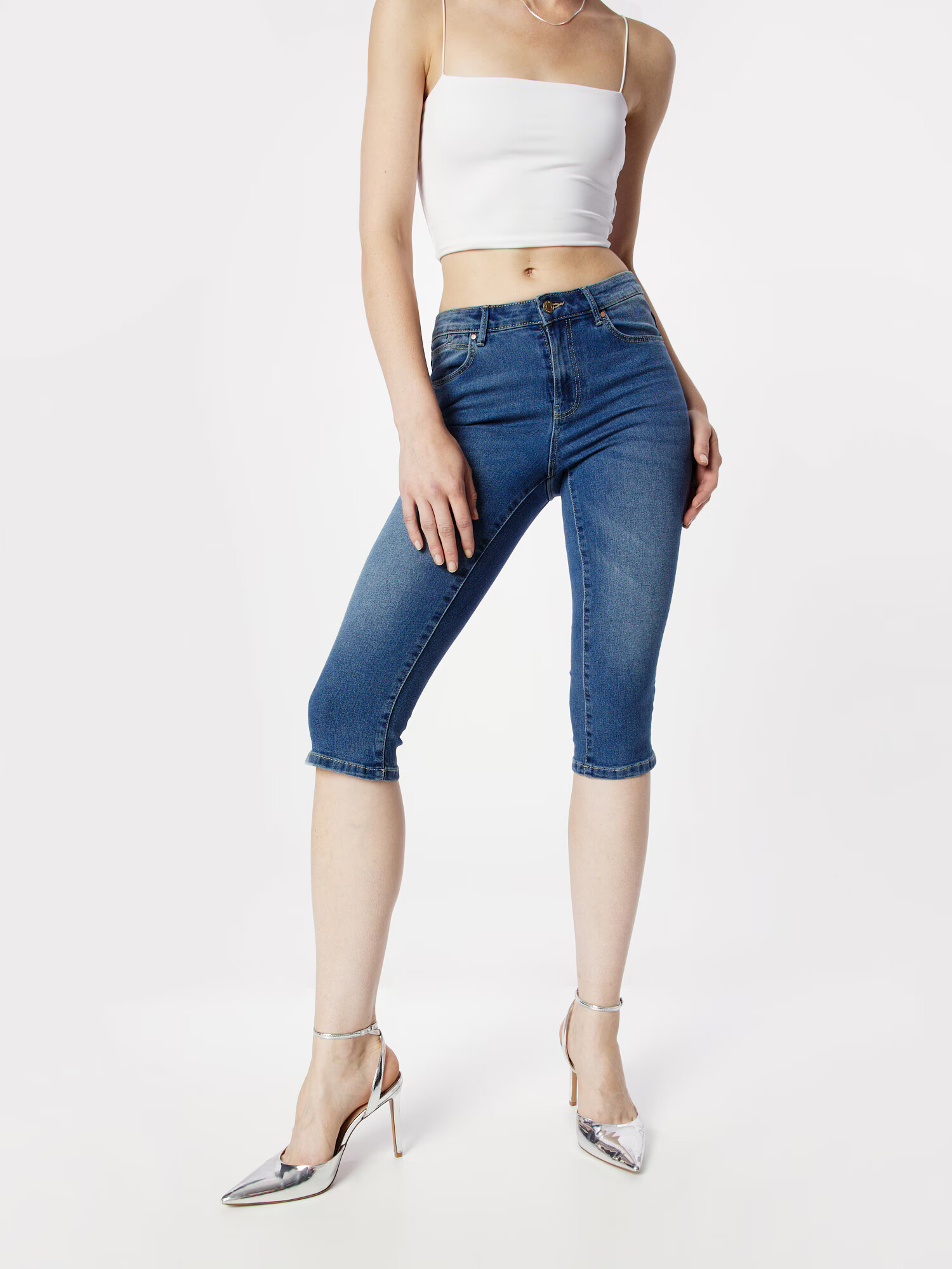 VERO MODA Jeans 'June' albastru denim - Pled.ro