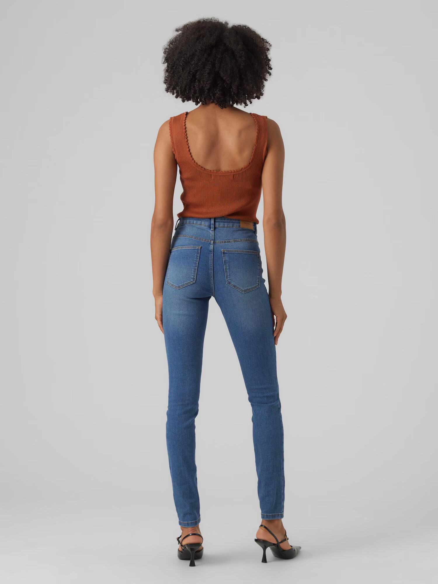 VERO MODA Jeans 'June' albastru denim - Pled.ro