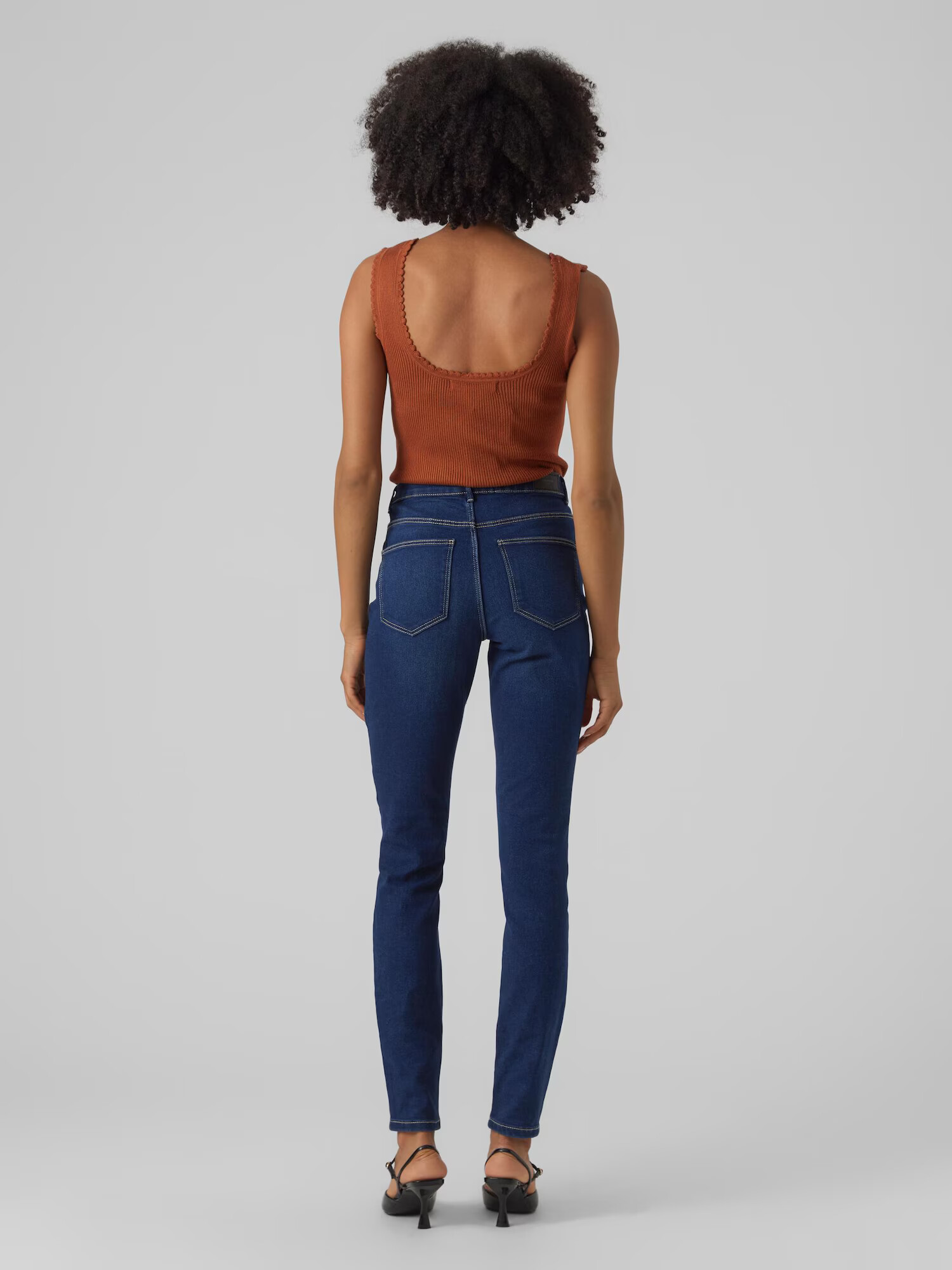 VERO MODA Jeans 'June' albastru închis - Pled.ro