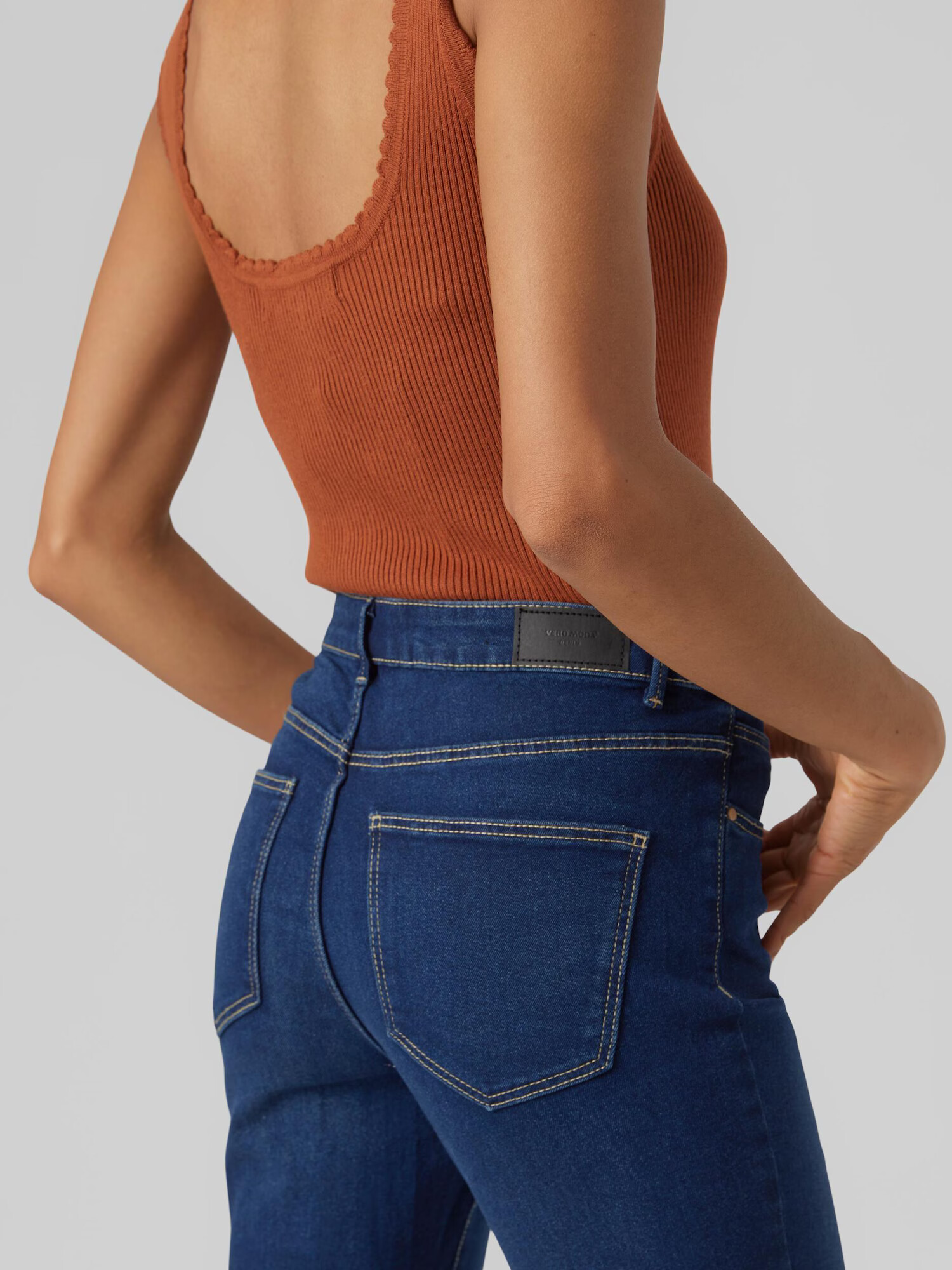 VERO MODA Jeans 'June' albastru închis - Pled.ro