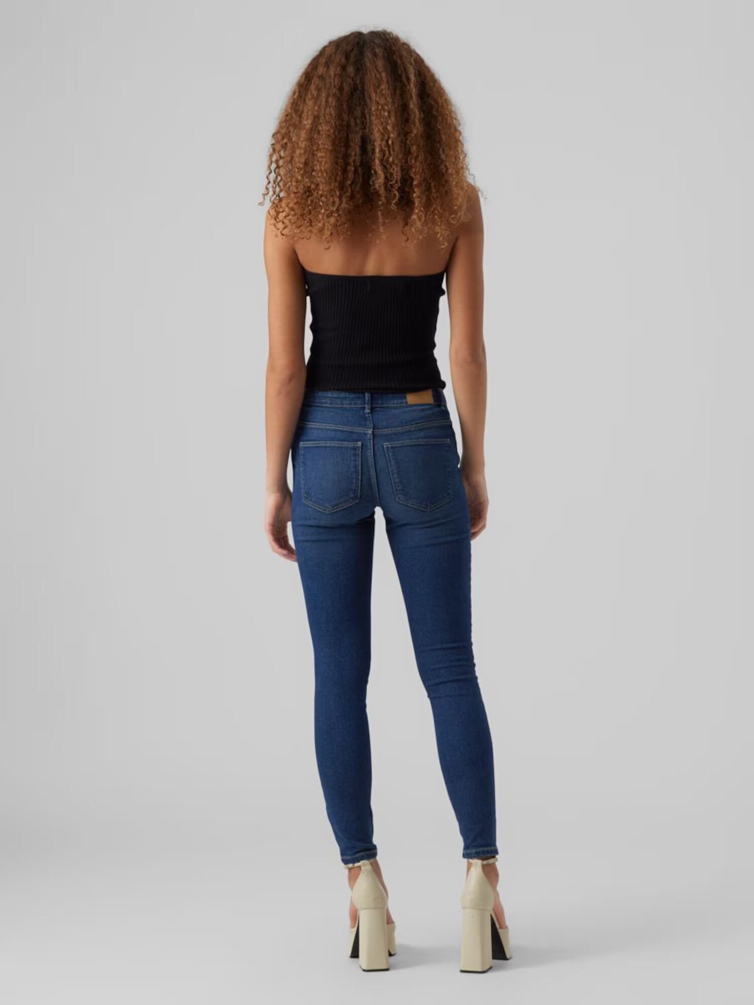 VERO MODA Jeans 'June' bleumarin - Pled.ro