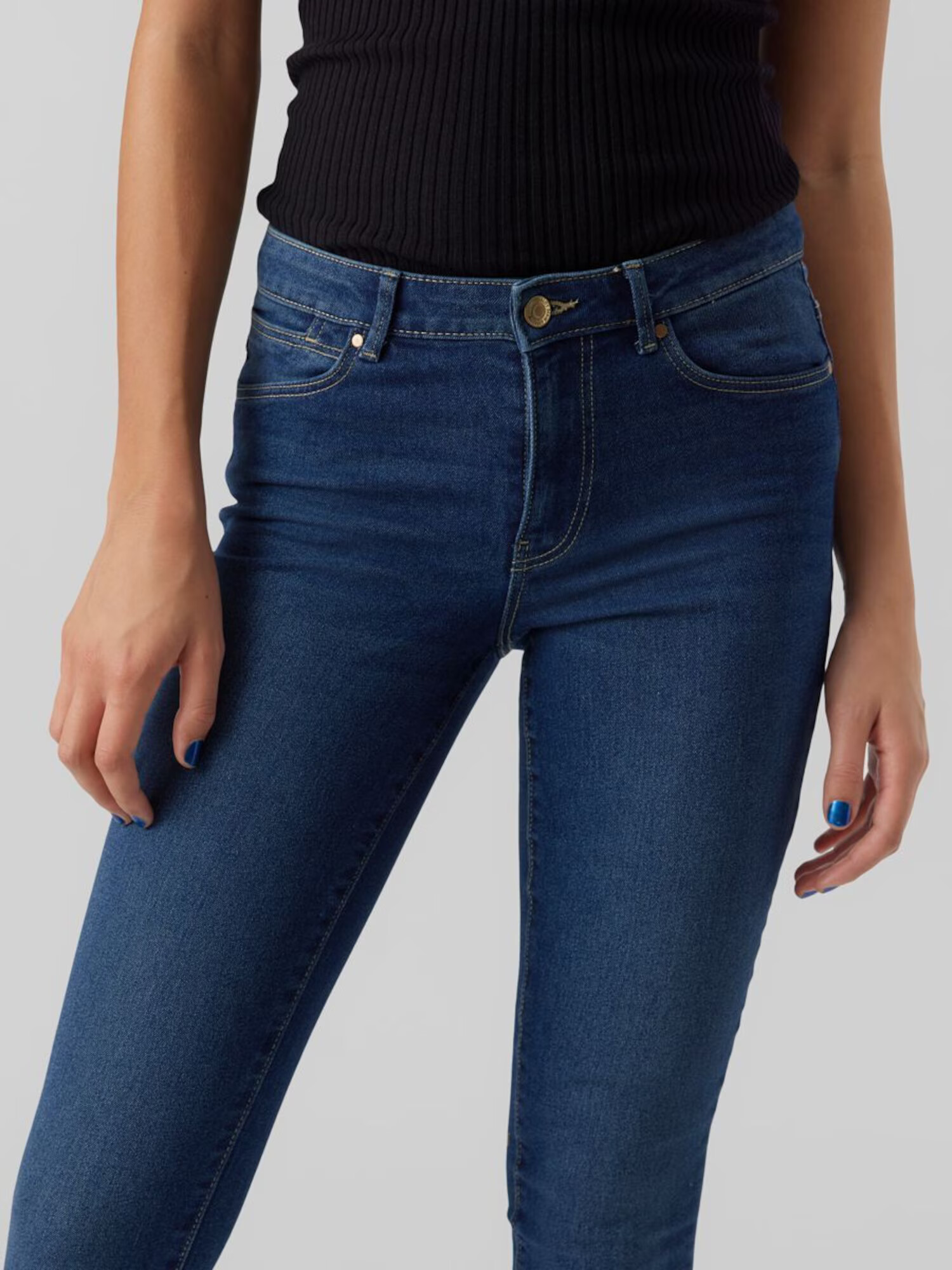 VERO MODA Jeans 'June' bleumarin - Pled.ro