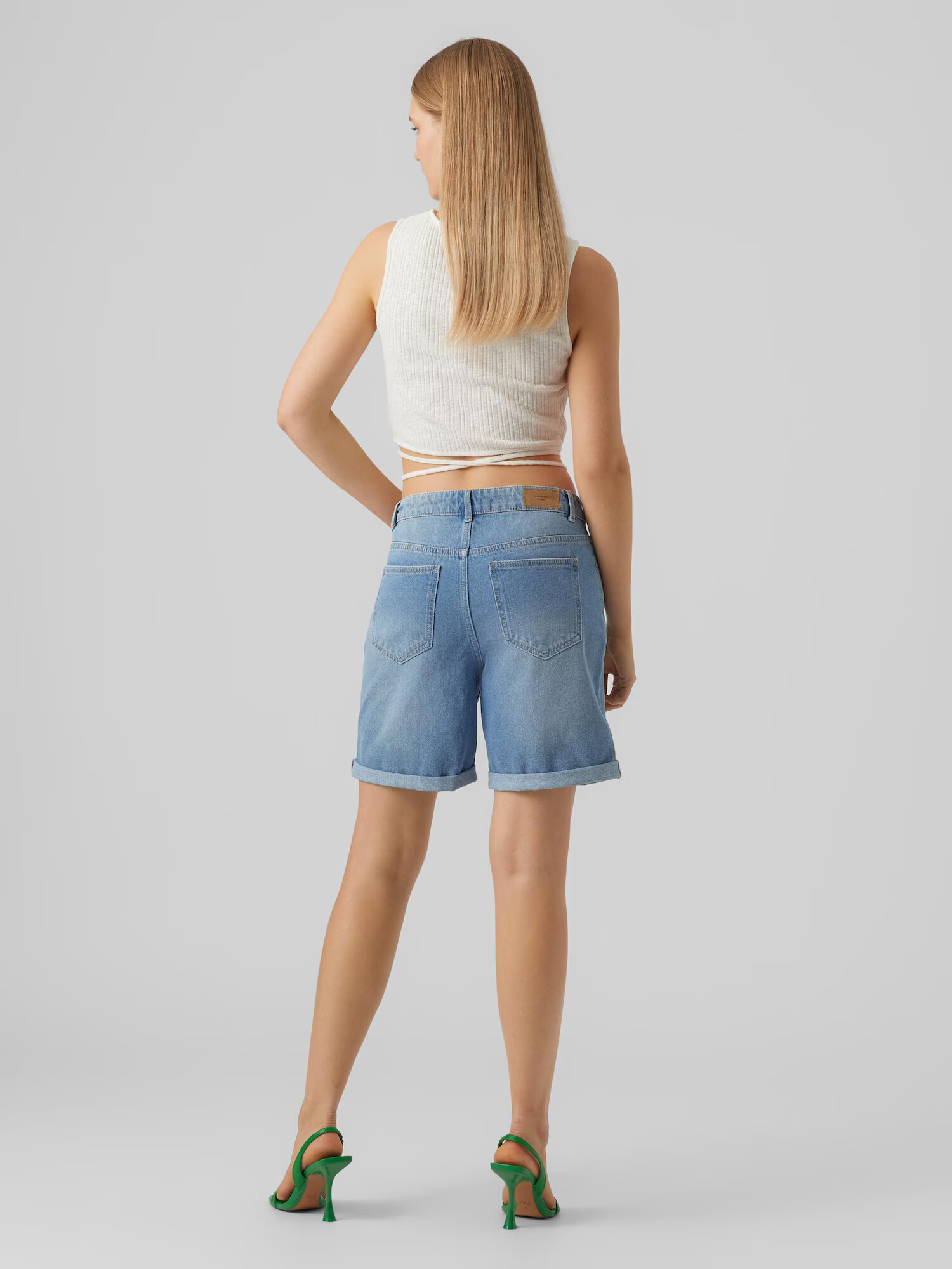 VERO MODA Jeans 'Karlie' albastru denim - Pled.ro