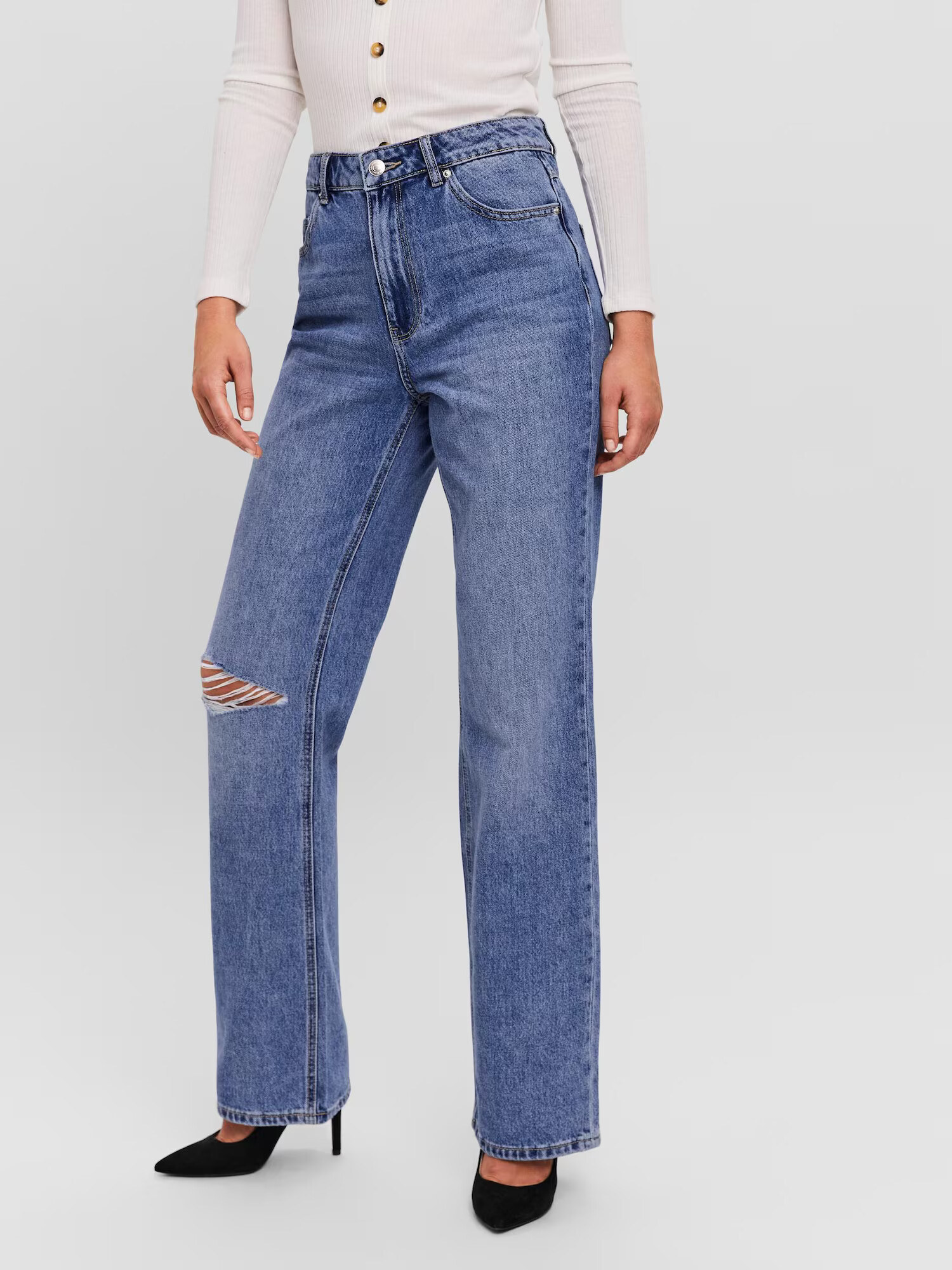 VERO MODA Jeans 'Kithy' albastru - Pled.ro