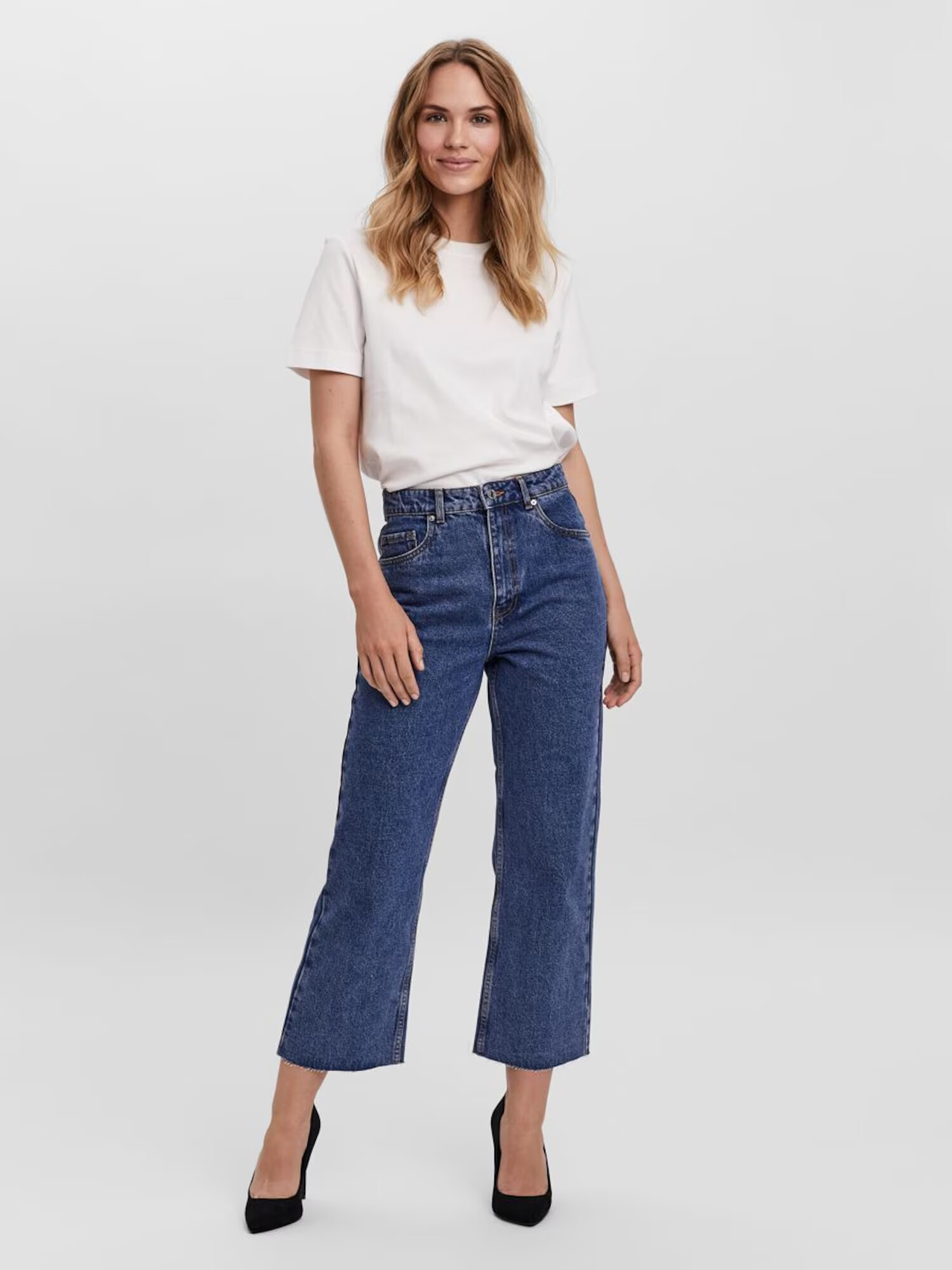 VERO MODA Jeans 'Kithy' albastru denim - Pled.ro