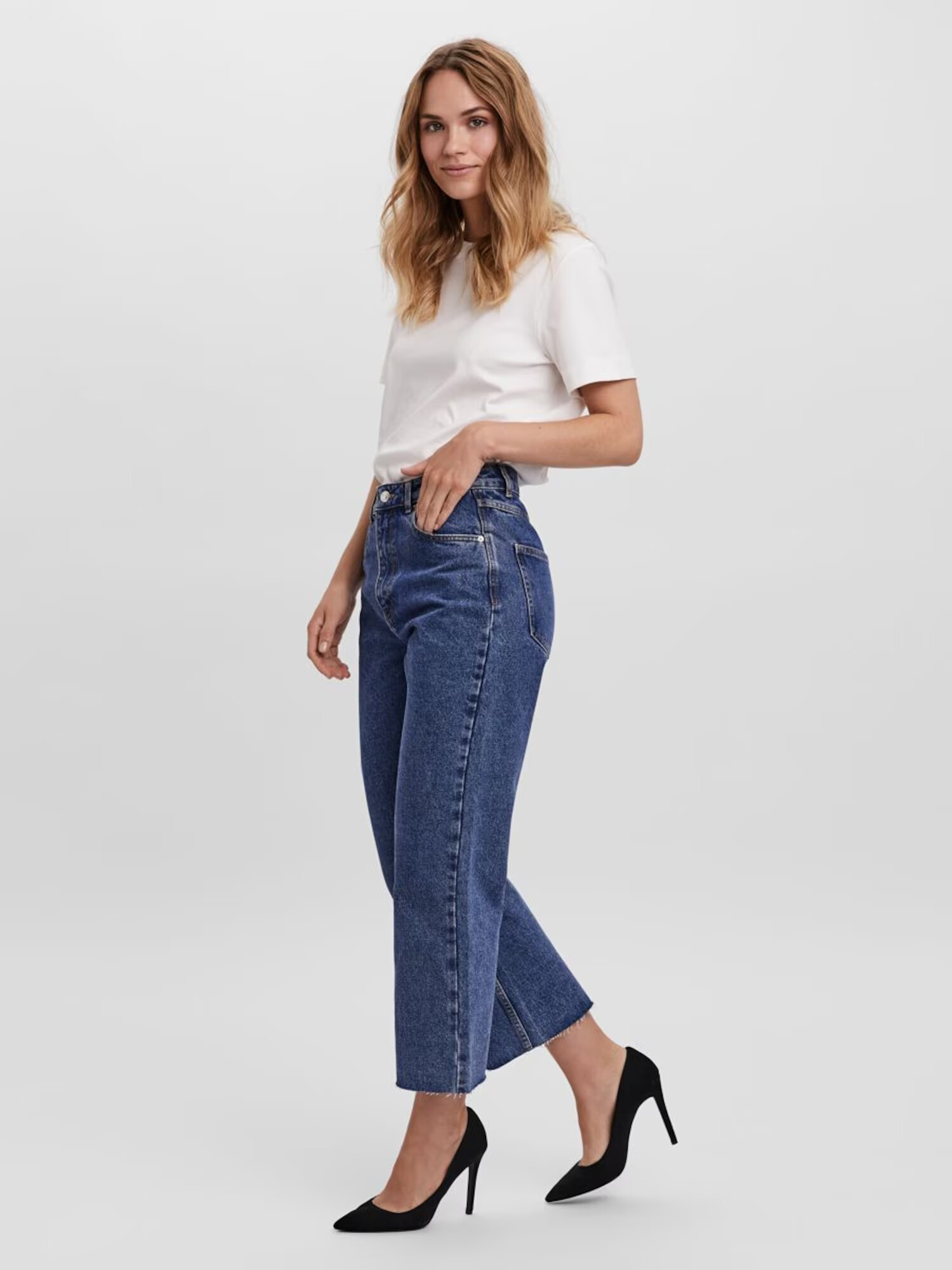 VERO MODA Jeans 'Kithy' albastru denim - Pled.ro