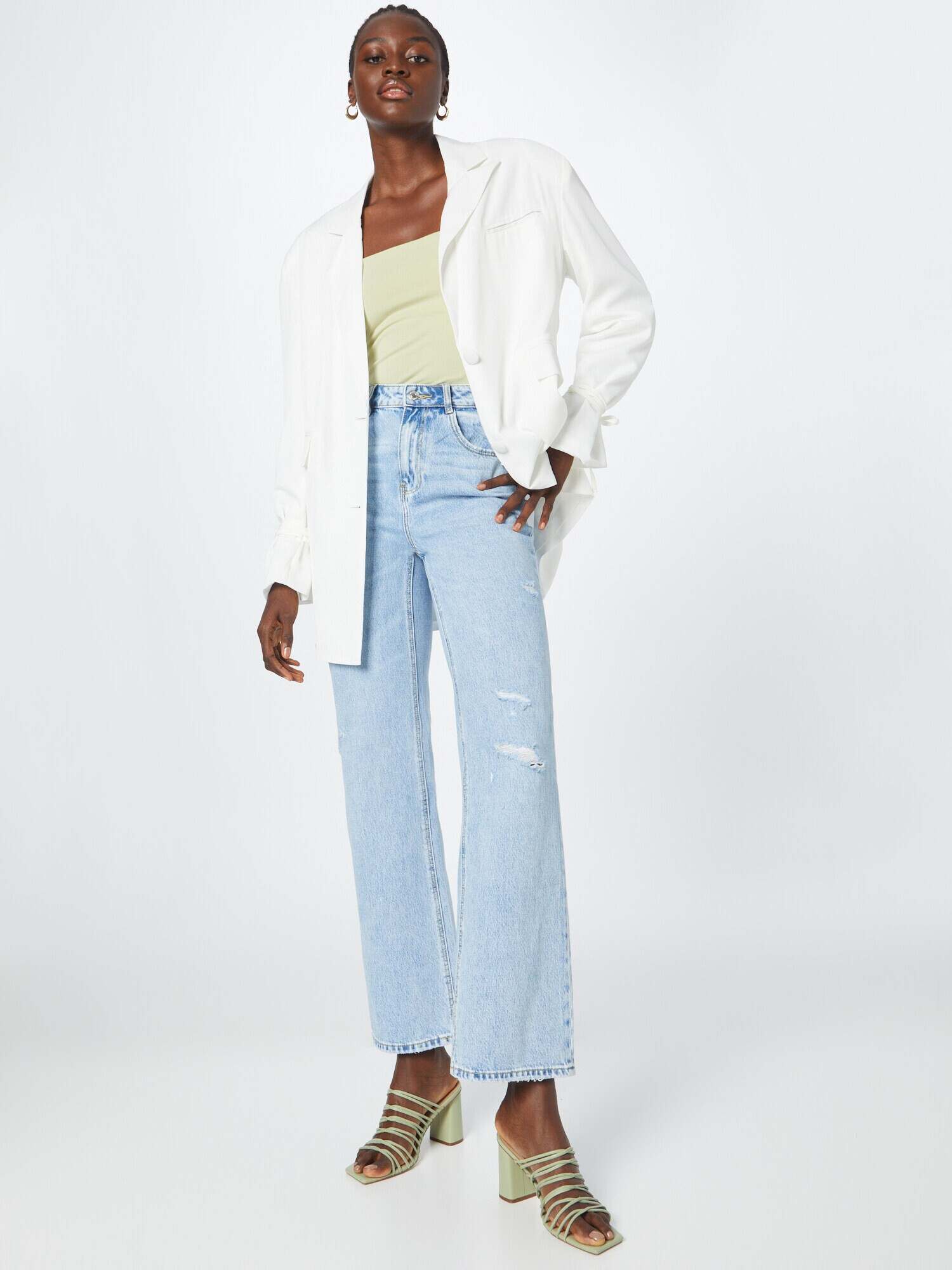 VERO MODA Jeans 'Kithy' albastru denim - Pled.ro