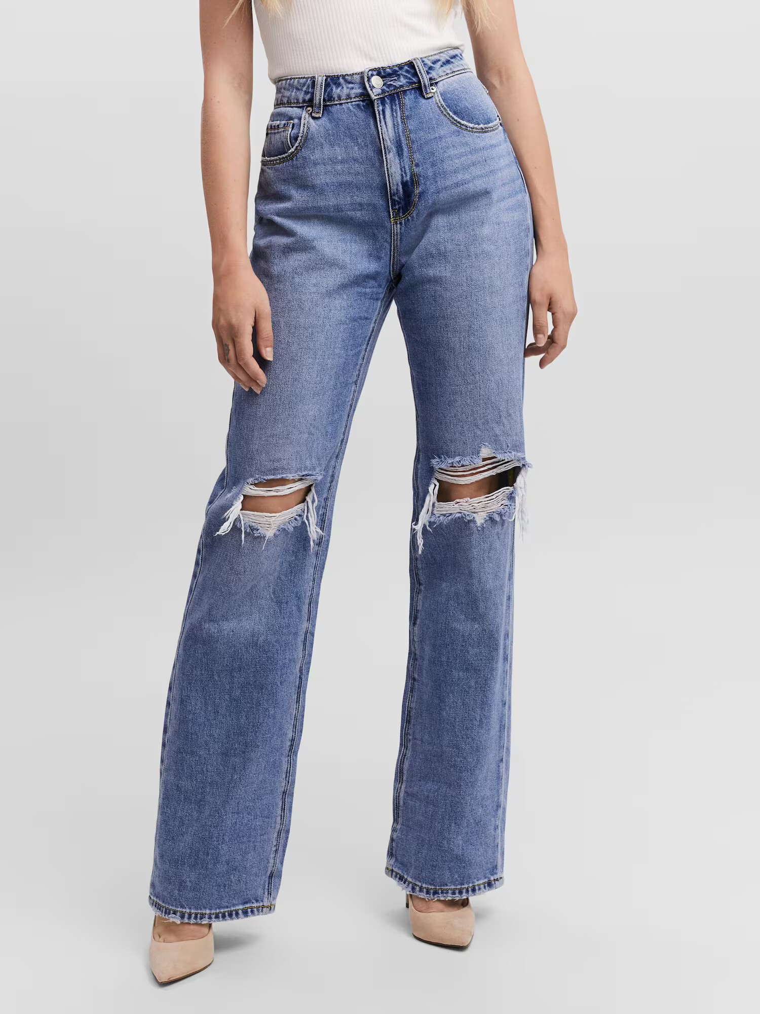 VERO MODA Jeans 'Kithy' albastru - Pled.ro