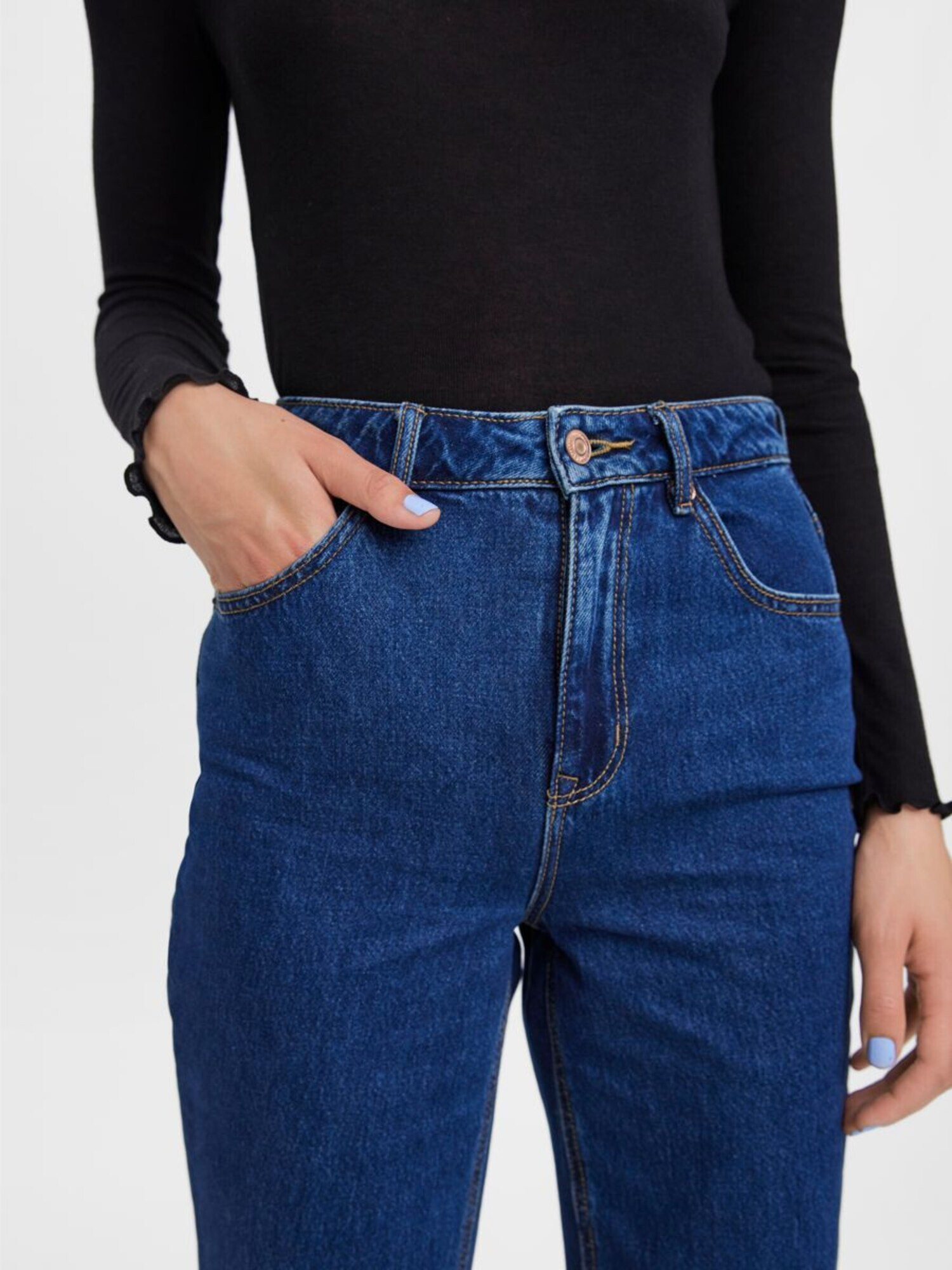 VERO MODA Jeans 'KITHY' albastru închis - Pled.ro